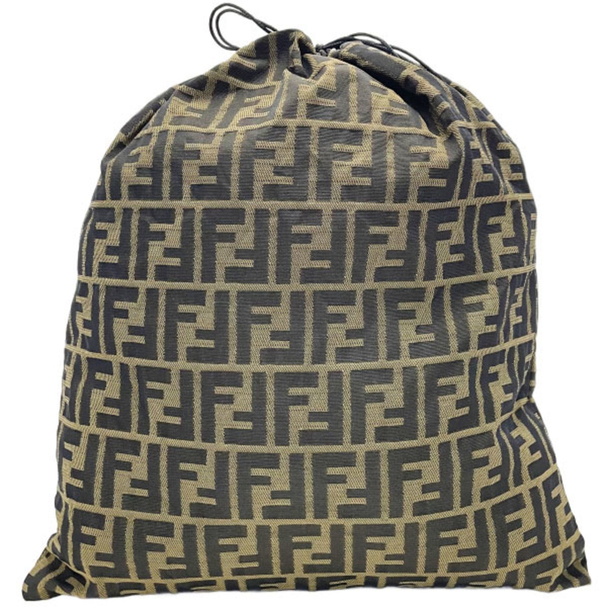 Fendi Black Khaki Pouch (Pre-Owned)