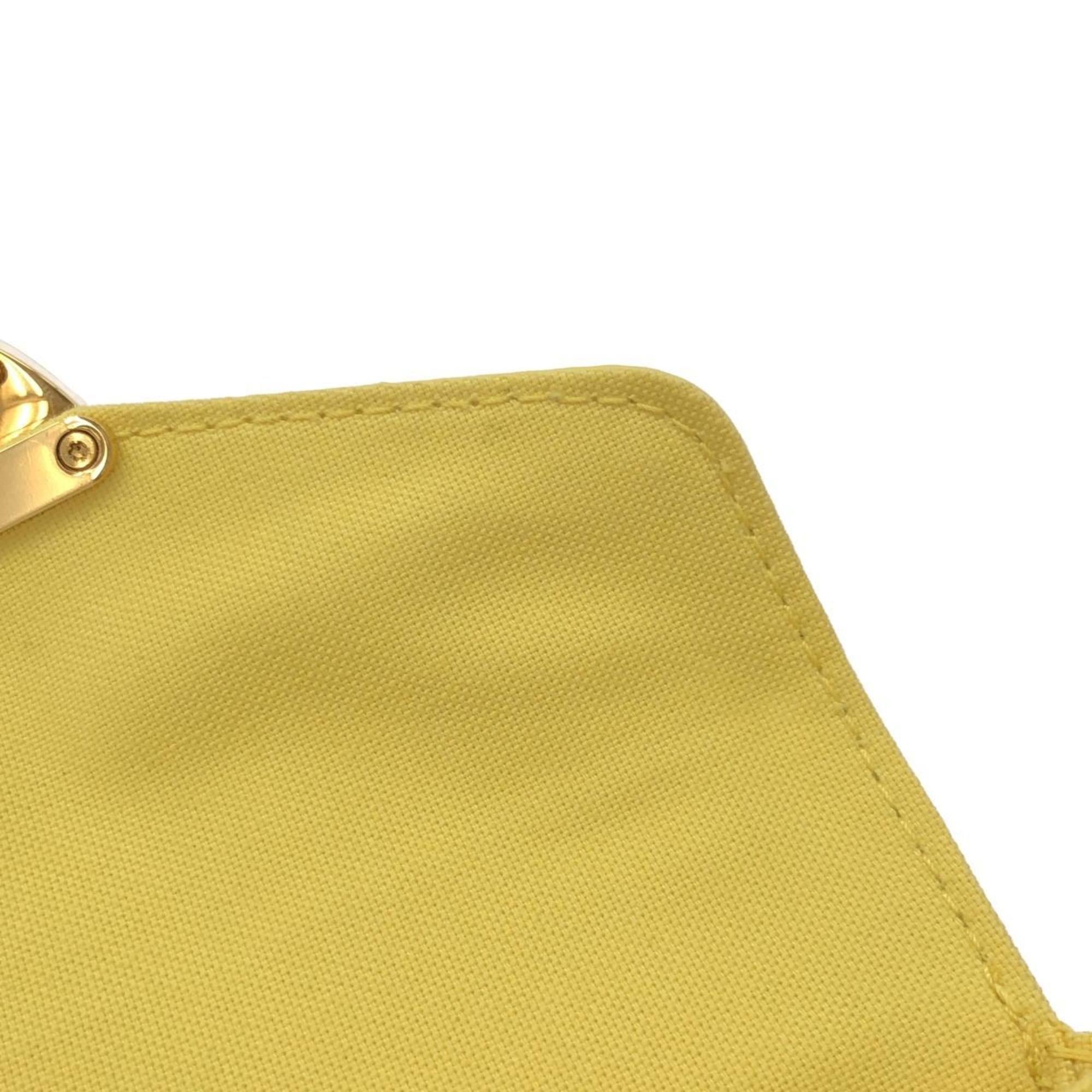 Louis Vuitton Yellow Leather Shoulder Bag (Pre-Owned)
