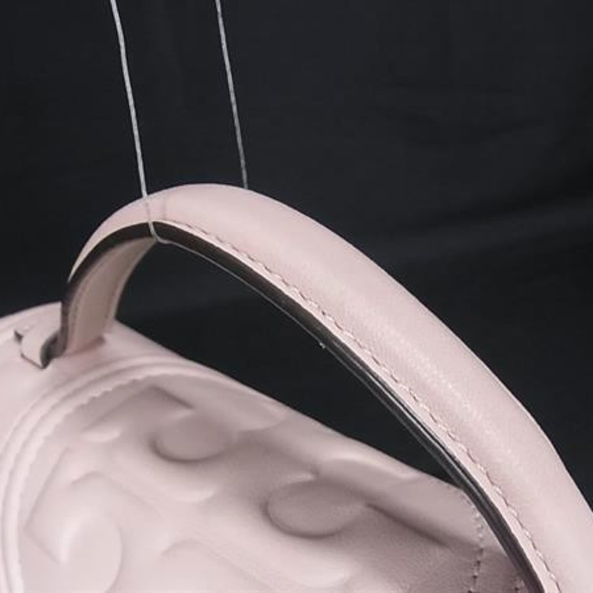 Tory Burch Pink Leather Handbag Shoulder Bag (Pre-Owned)