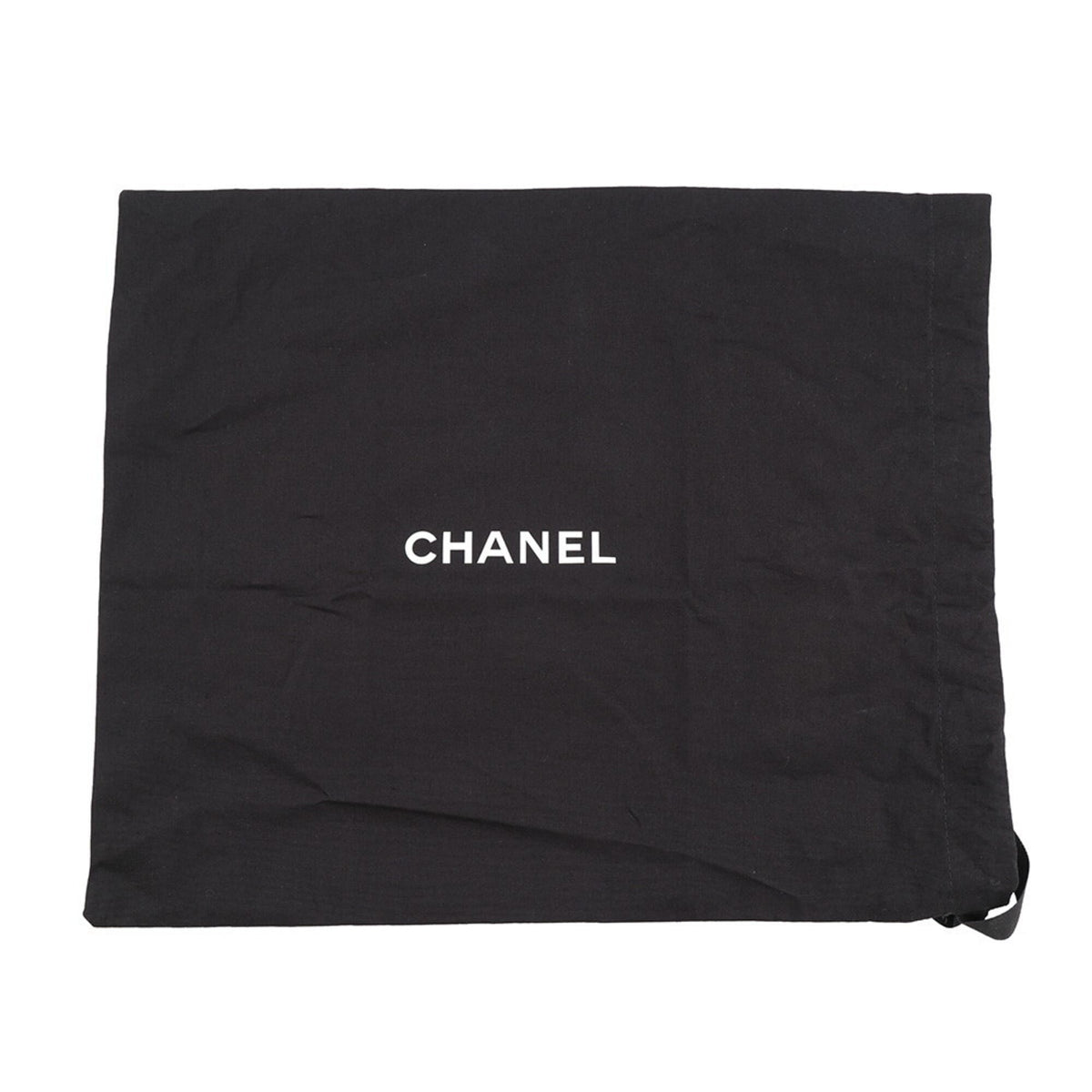 Chanel Black Grained Calfskin Handbag Shoulder Bag (Pre-Owned)