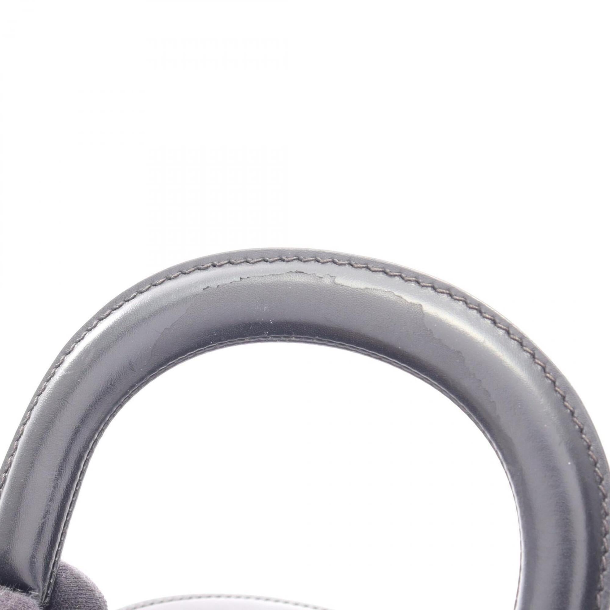 Prada Khaki Multi-Color Nylon Leather Handbag (Pre-Owned)