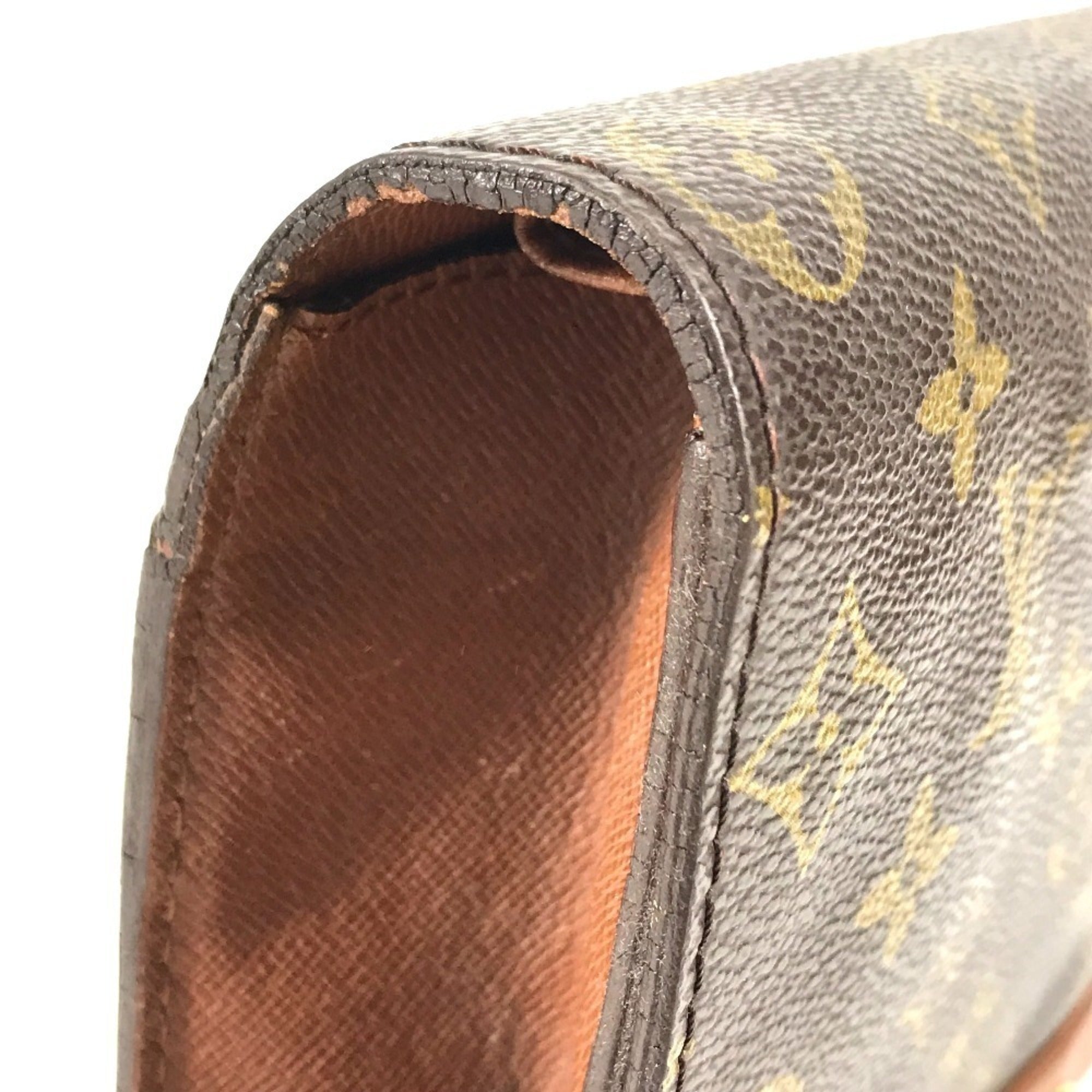 Louis Vuitton Monogram Brown Monogram Clutch Bag (Pre-Owned)