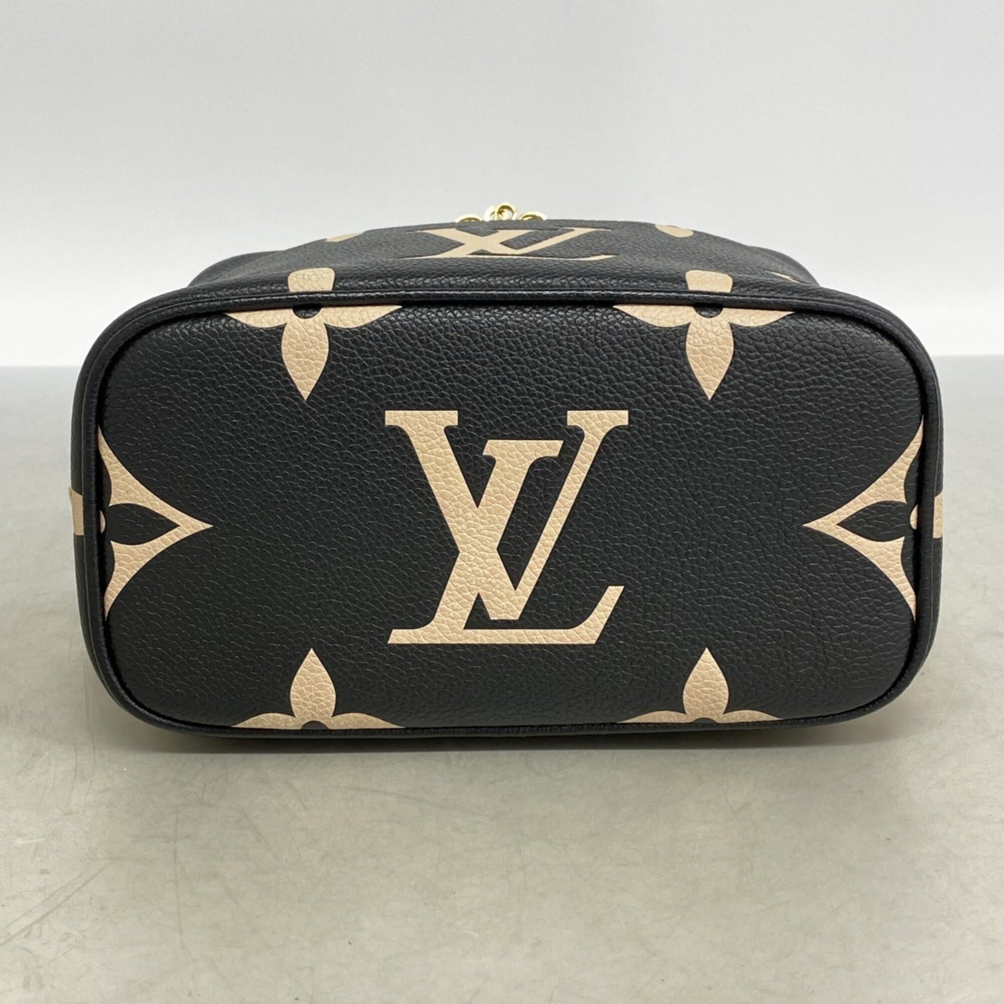 Louis Vuitton Beige Black Vanity Bag (Pre-Owned)