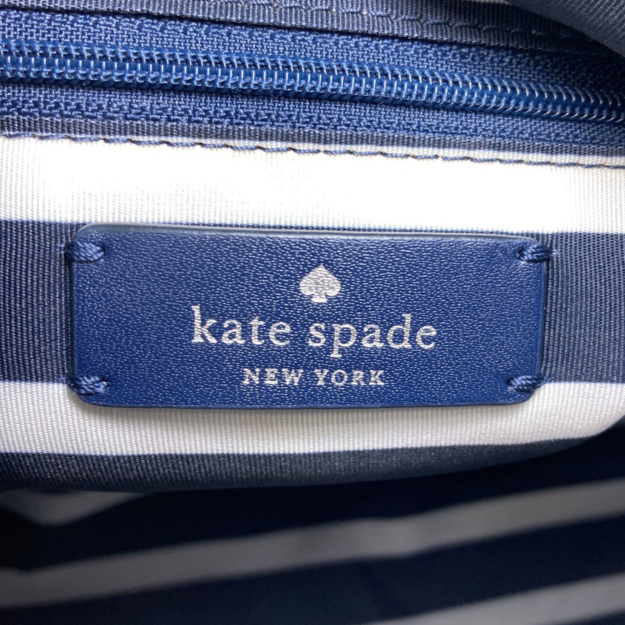 Kate Spade Navy Pvc Handbag (Pre-Owned)