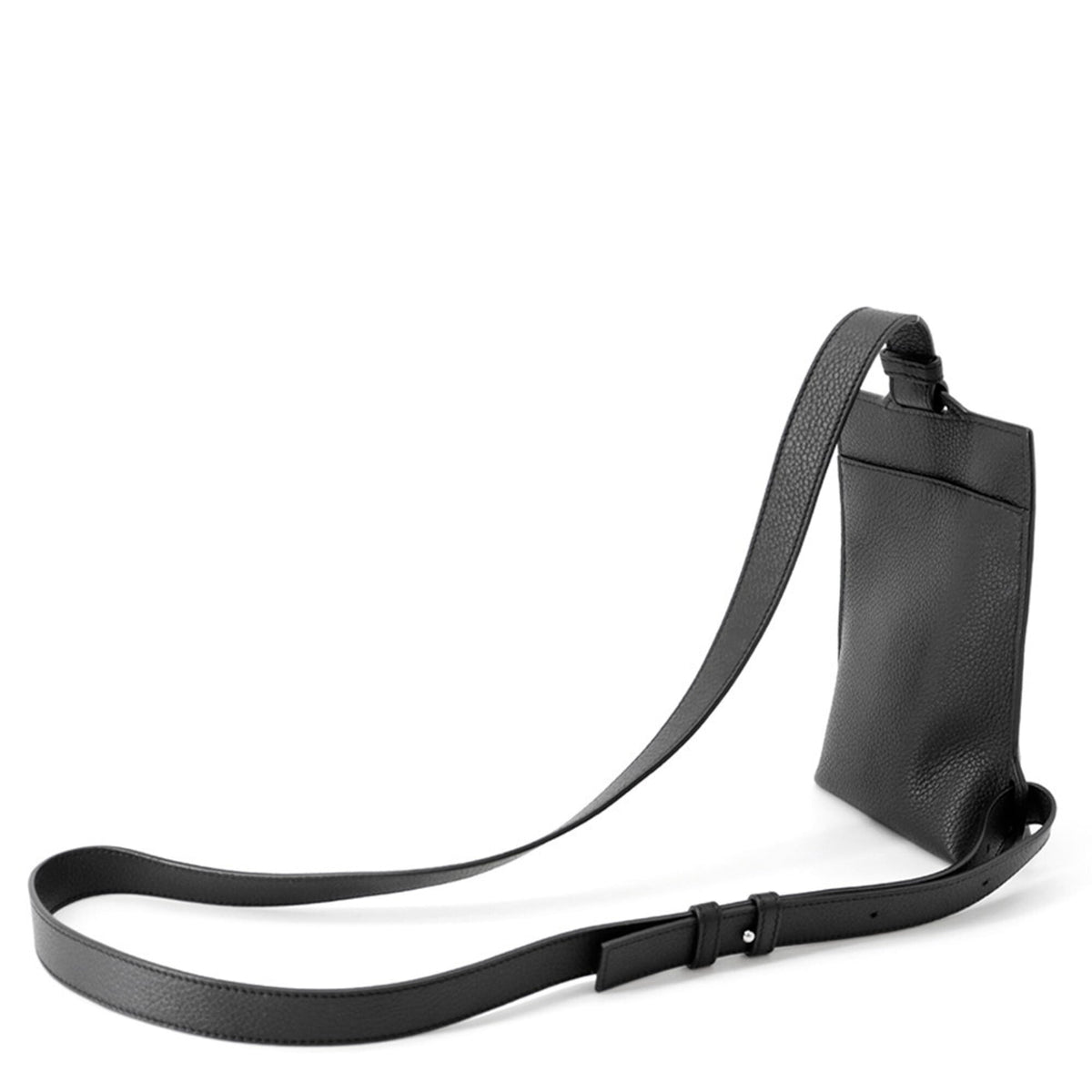 Loewe Black Leather Handbag Sling Bag (Pre-Owned)