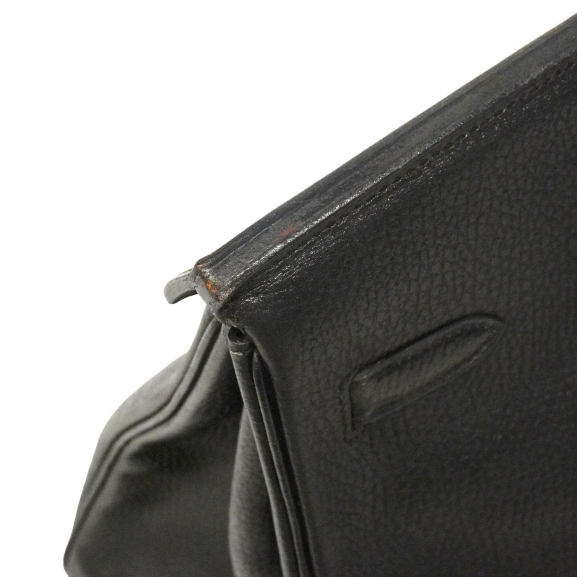 Hermes Black Ardennes Leather Handbag (Pre-Owned)