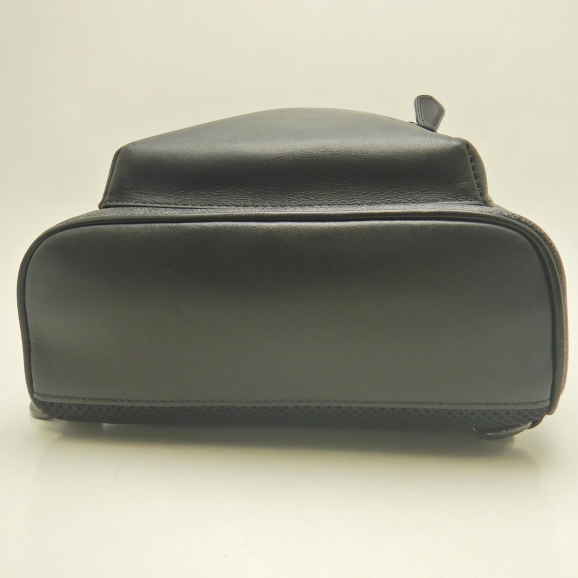 Coach Black Coated Canvas Leather Sling Bag (Pre-Owned)