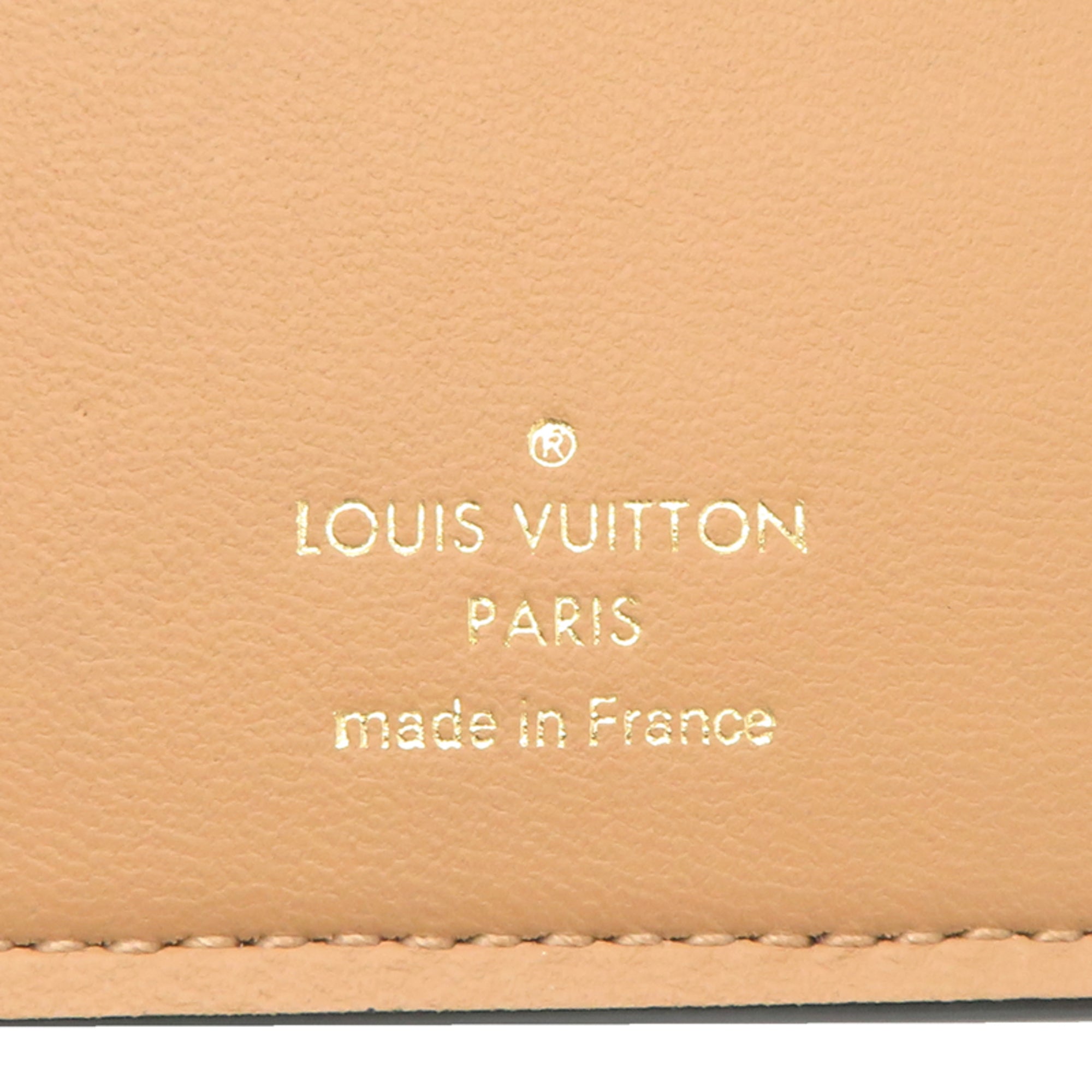 Louis Vuitton Black Leather Wallet (Bi-Fold) (Pre-Owned)