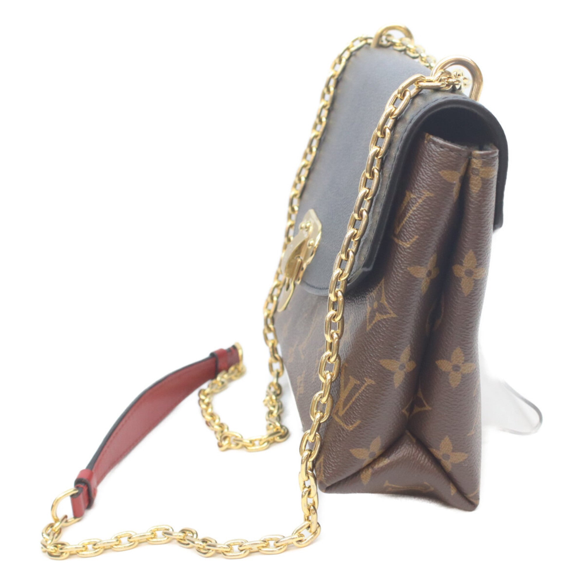 Louis Vuitton Black Brown Monogram Shoulder Bag (Pre-Owned)