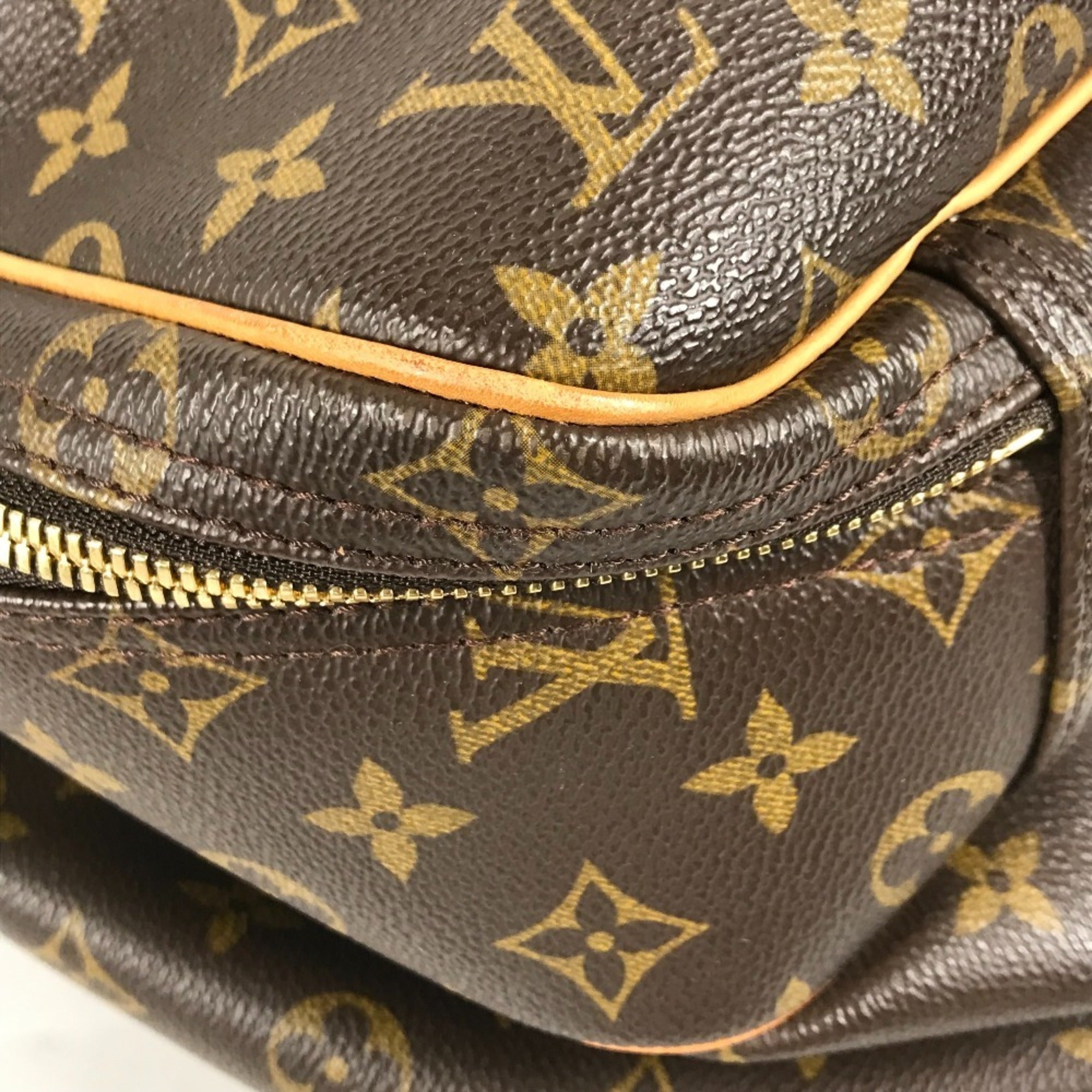 Louis Vuitton Monogram Brown Monogram Boston Bag Shoulder Bag (Pre-Owned)