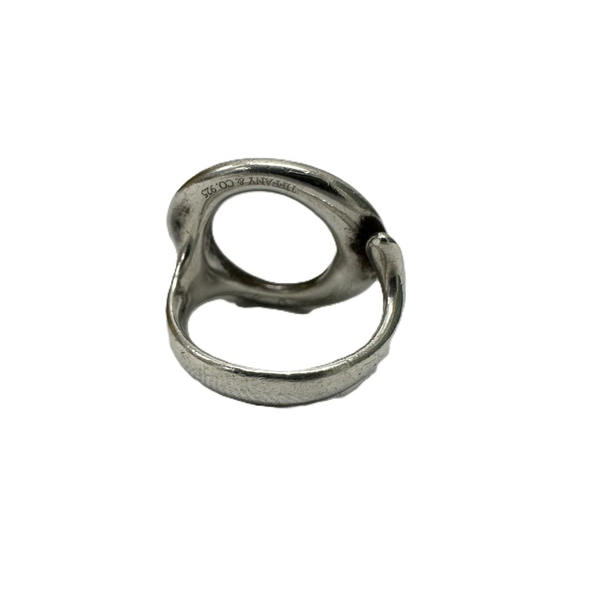 Tiffany Silver Silver Band Ring (Pre-Owned)