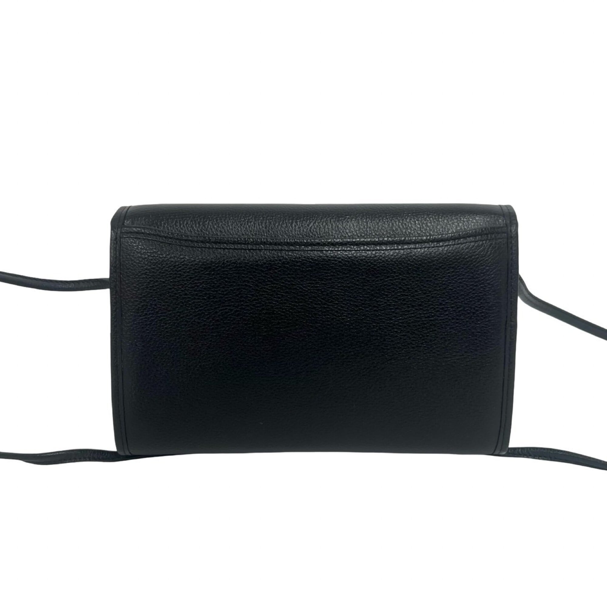 Yves Saint Laurent Black Leather Shoulder Bag (Pre-Owned)