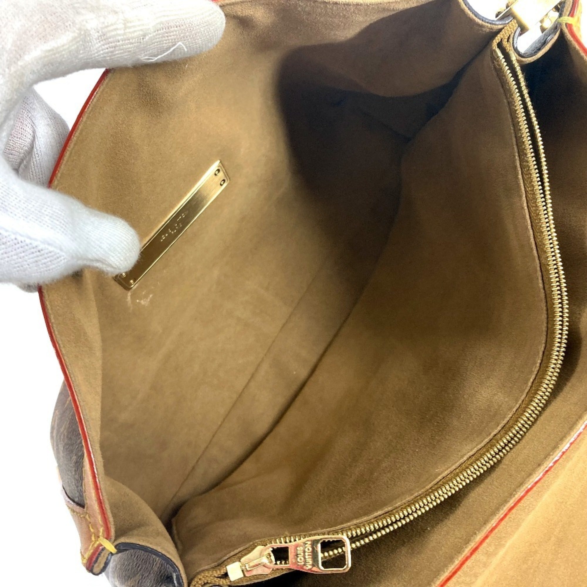 Louis Vuitton Brown Monogram Monogram Handbag Shoulder Bag (Pre-Owned)