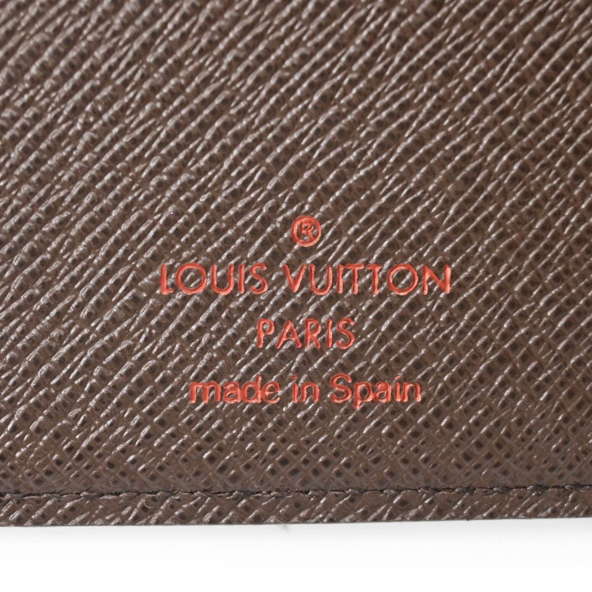 Louis Vuitton Brown Damier Graphite Wallet (Bi-Fold) (Pre-Owned)