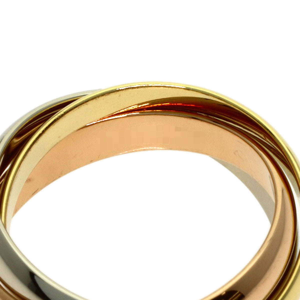 Cartier Trinity Yellow Gold (18K) Pink Gold (18K) White Gold (18K) Band Ring (Pre-Owned)
