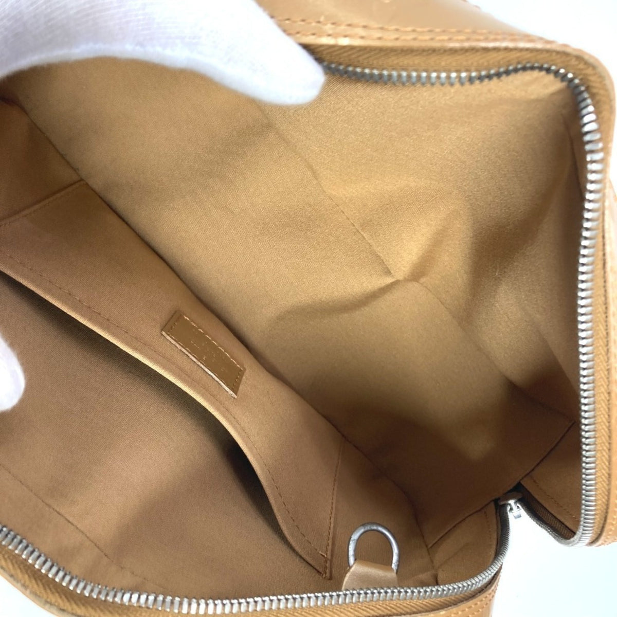 Louis Vuitton Ambre Beige Monogram Mat Leather Handbag Tote Bag (Pre-Owned)