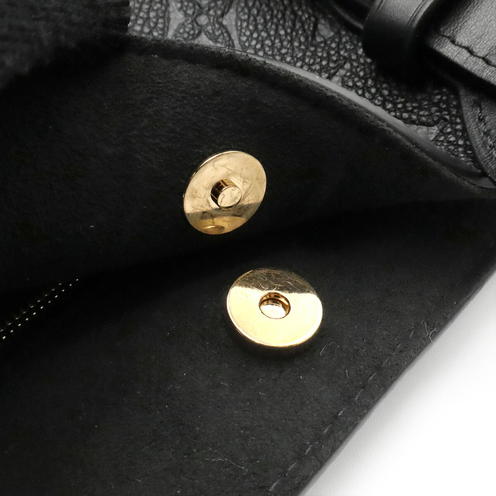 Louis Vuitton Black Monogram Noir Monogram Empreinte Shoulder Bag Tote Bag (Pre-Owned)