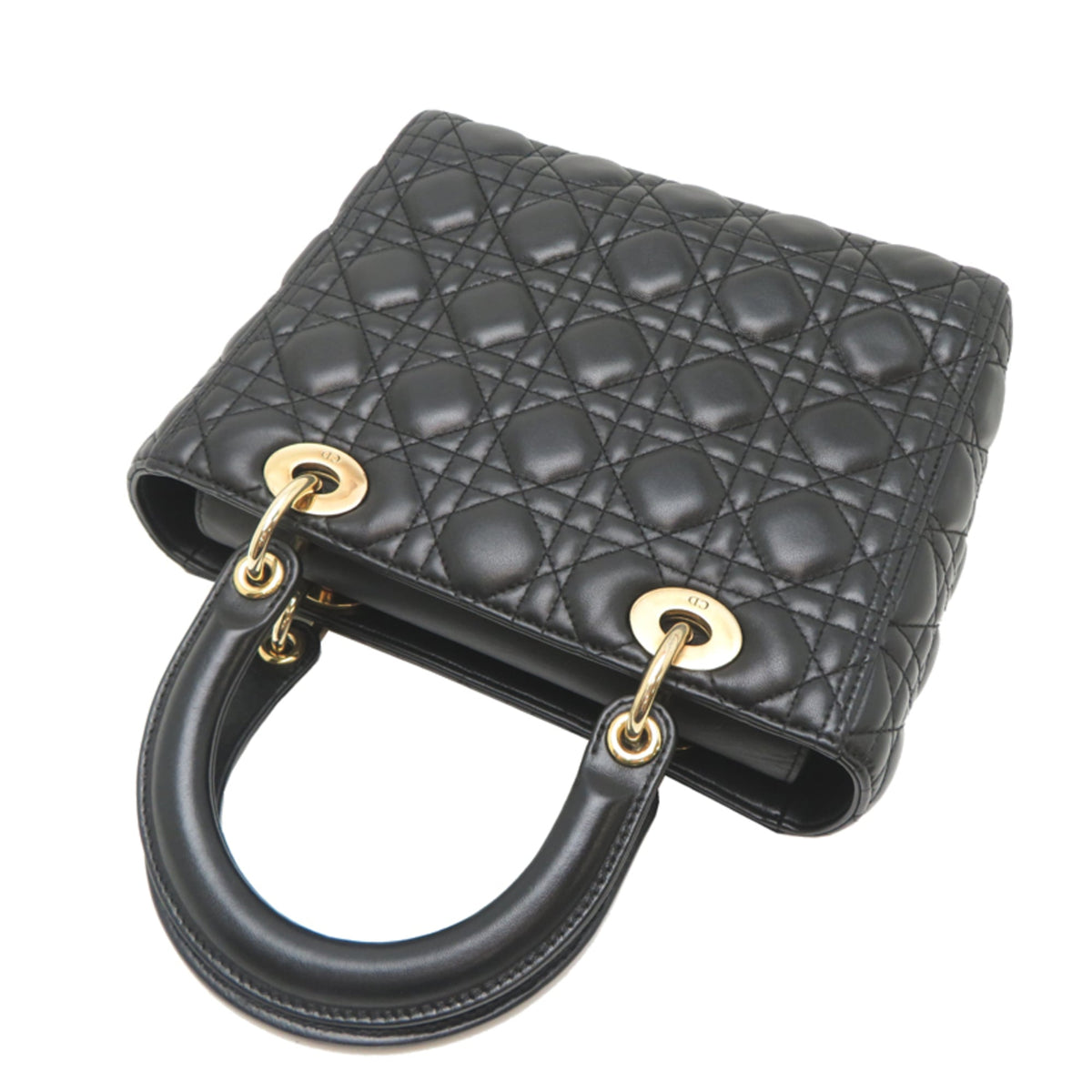 Christian Dior Black Leather Handbag (Pre-Owned)