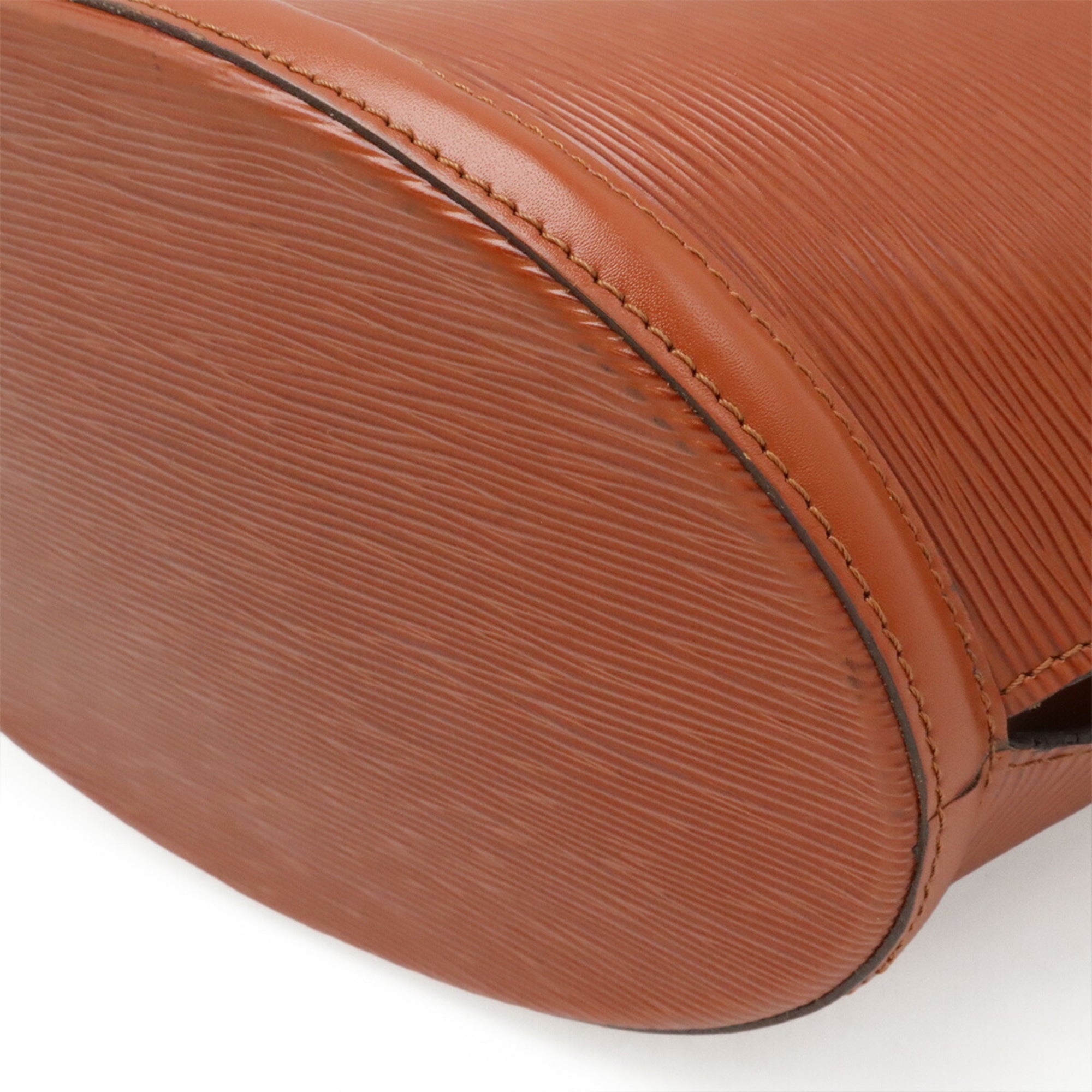Louis Vuitton Brown Epi Leather Handbag Tote Bag (Pre-Owned)