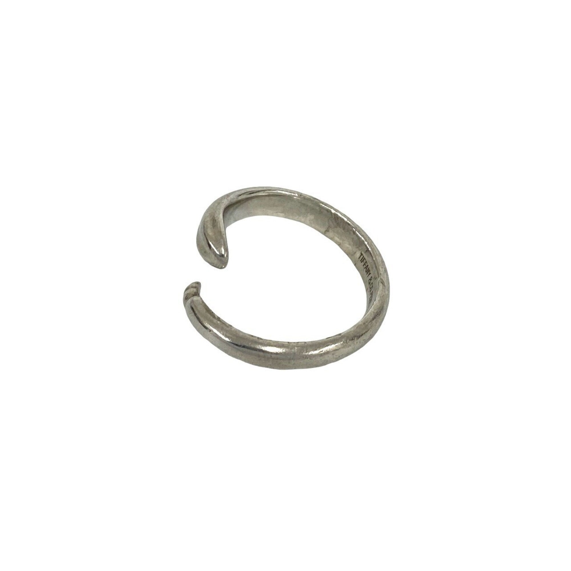 Tiffany Silver Silver 925 Band Ring (Pre-Owned)