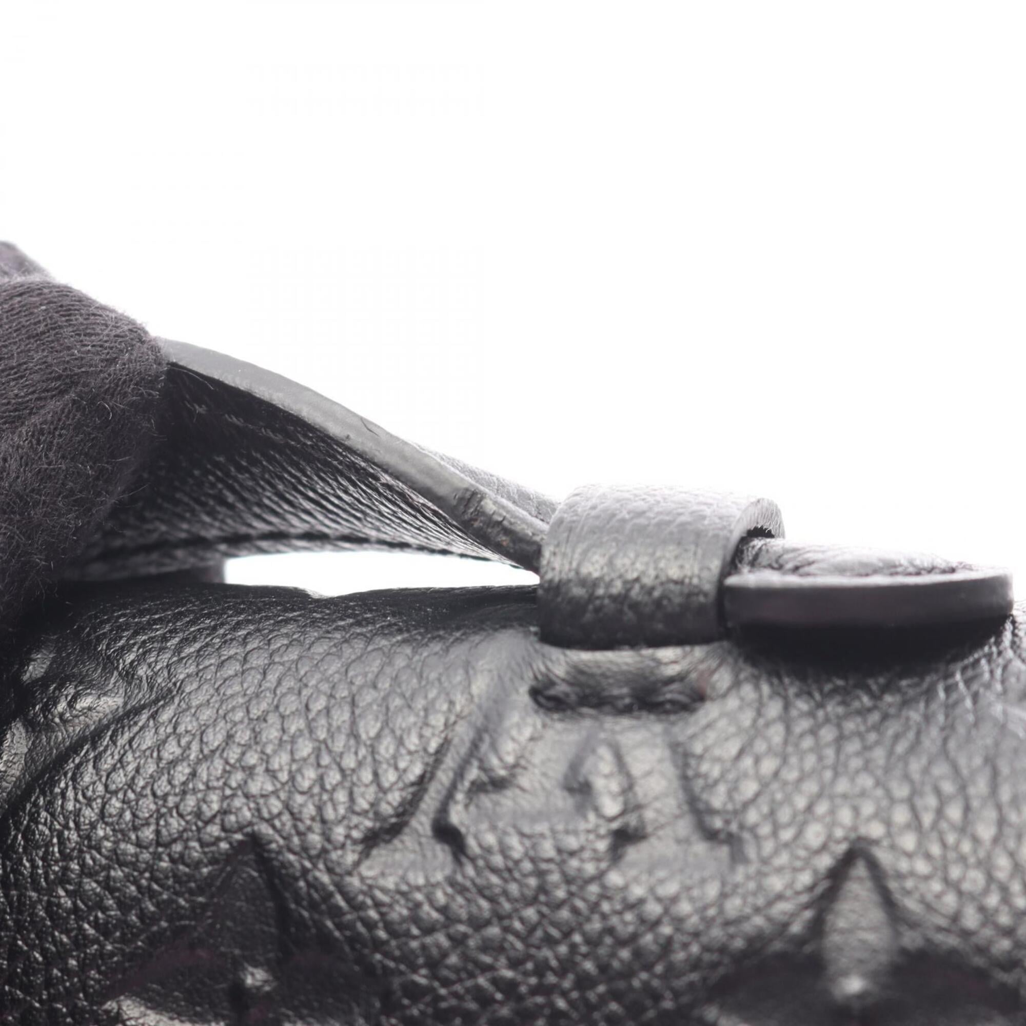 Louis Vuitton Black Monogram Monogram Empreinte Leather Handbag Pochette (Pre-Owned)
