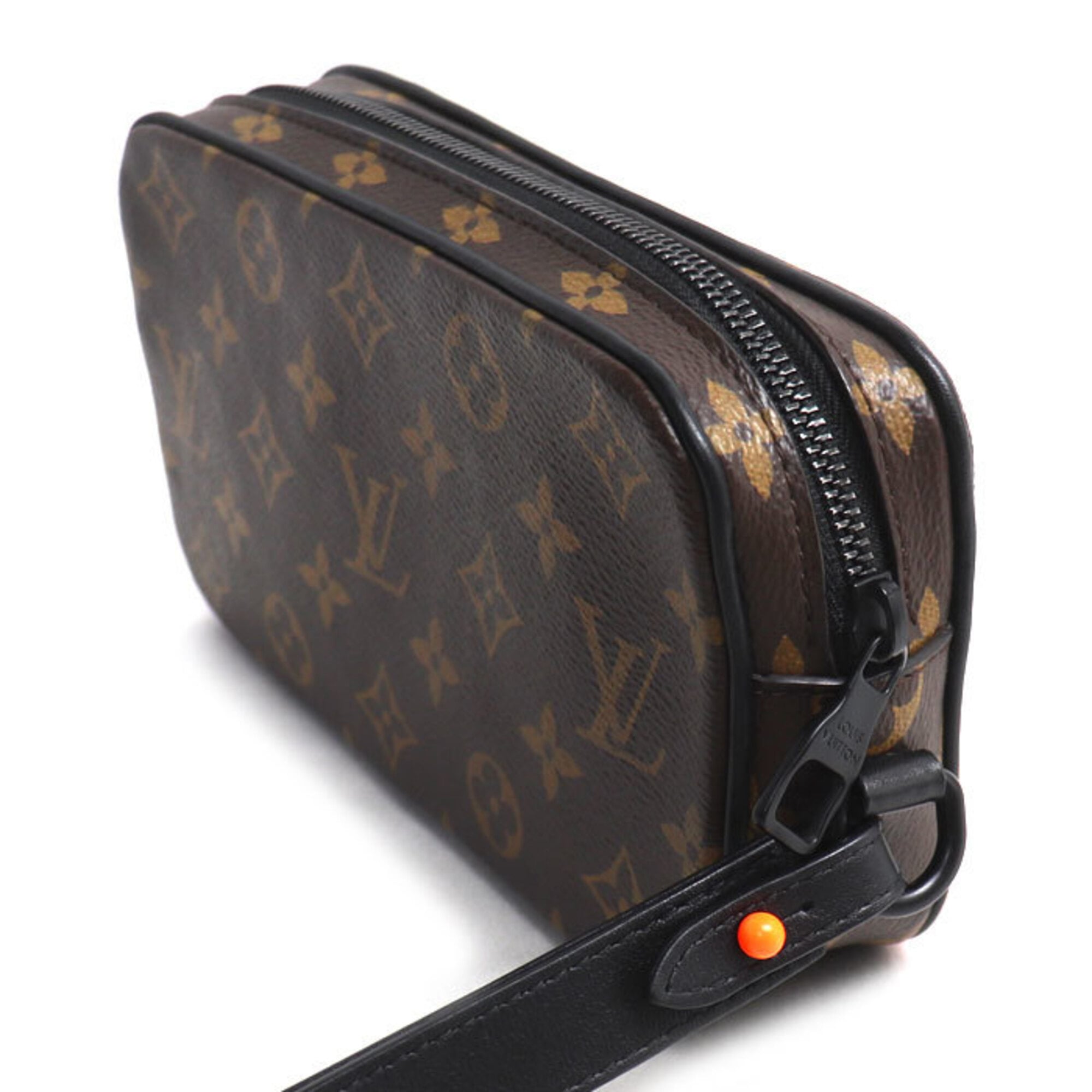 Louis Vuitton Brown Monogram Clutch Bag (Pre-Owned)
