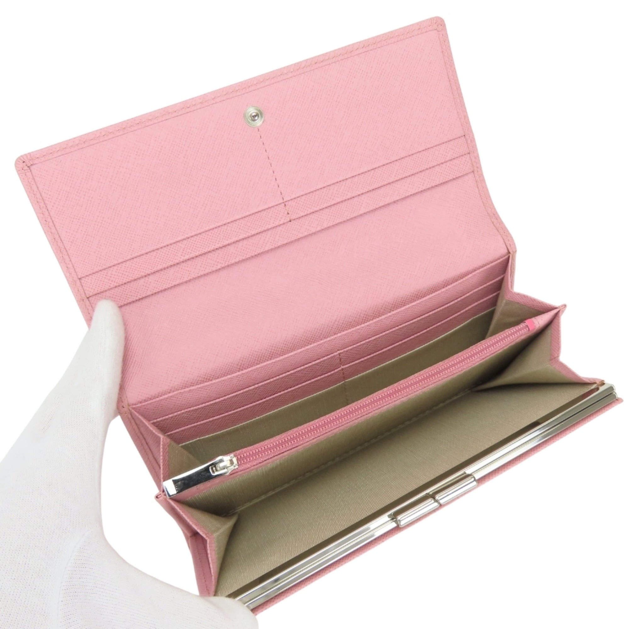 Burberry Pink Leather Coin Purse/Coin Case (Pre-Owned)