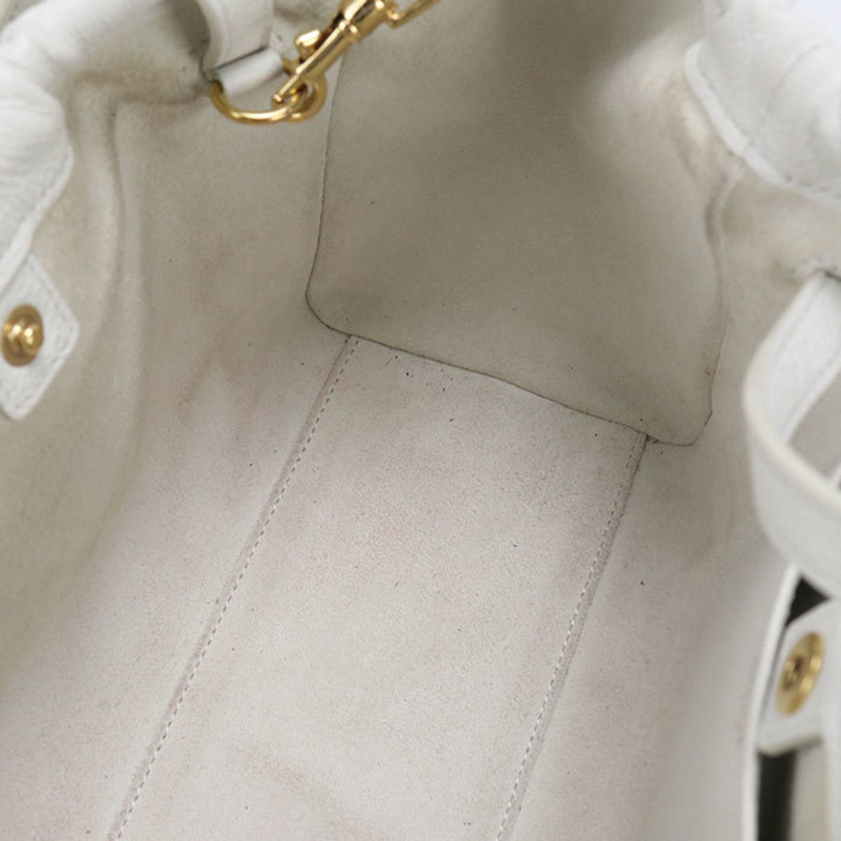 Celine White Leather Handbag (Pre-Owned)