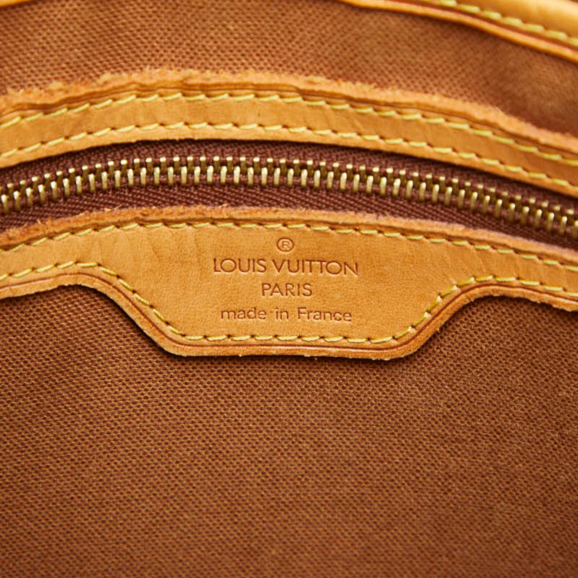 Louis Vuitton Brown Monogram Pvc Shoulder Bag Tote Bag (Pre-Owned)