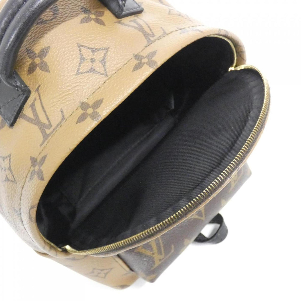 Louis Vuitton Brown Coated Canvas Backpack (Pre-Owned)