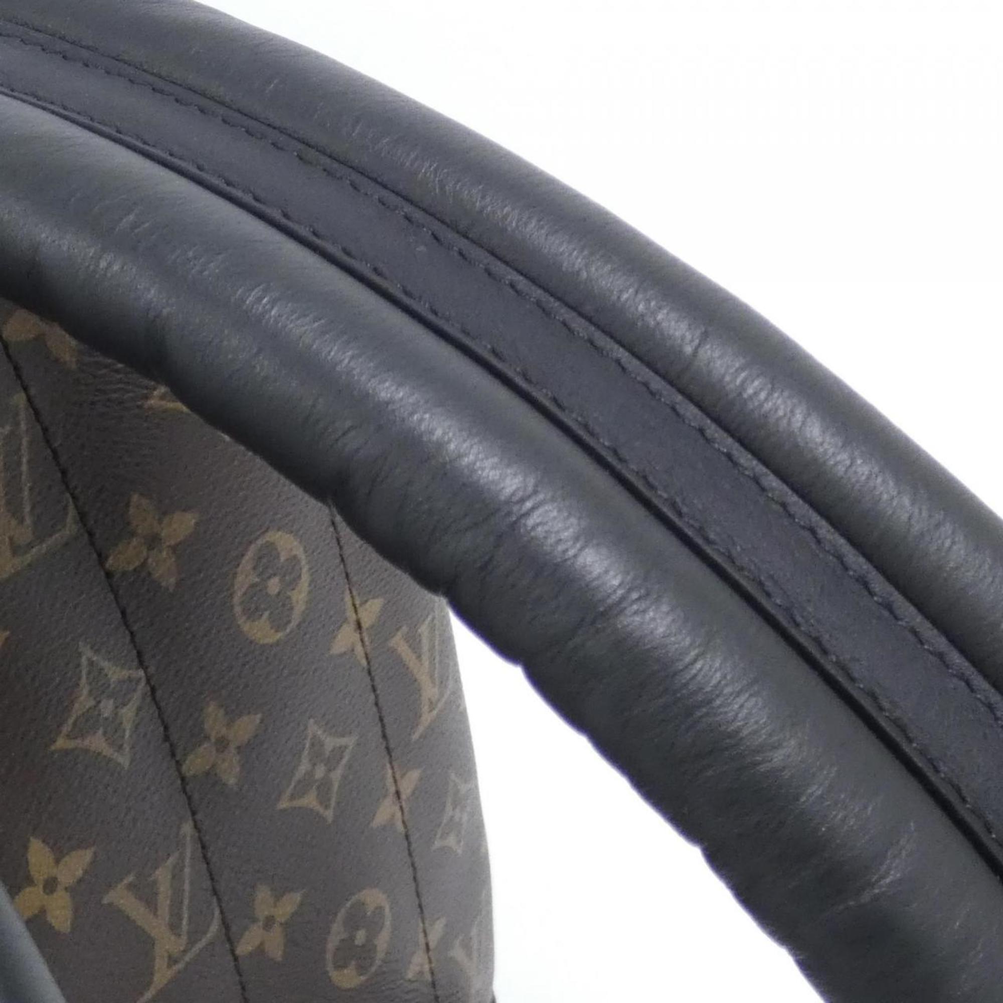 Louis Vuitton Marron Coated Canvas Backpack (Pre-Owned)