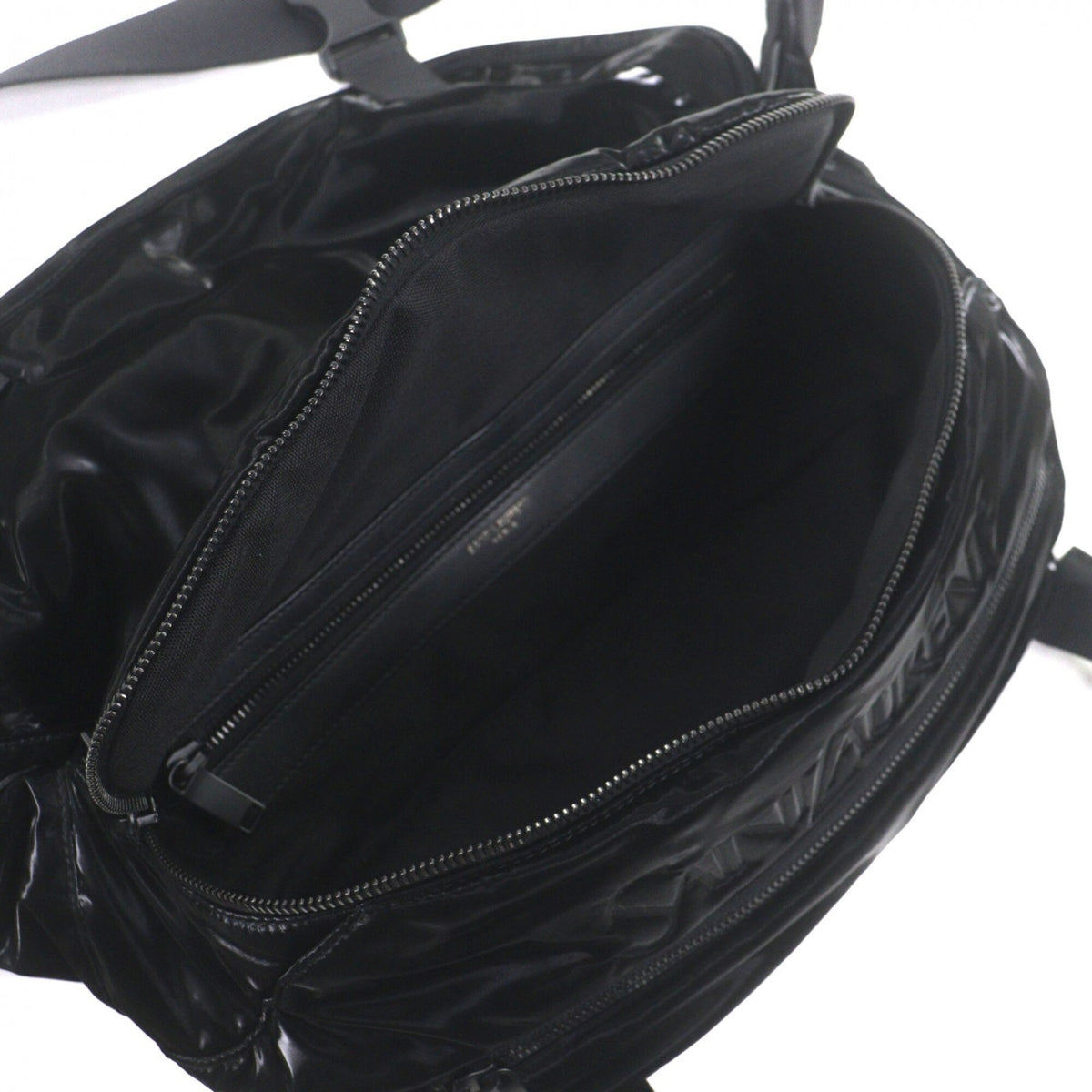 Saint Laurent Black Nylon Sling Bag (Pre-Owned)