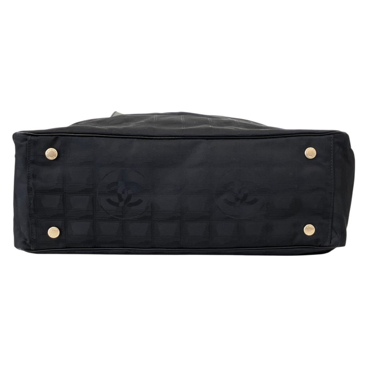Chanel New Travel Line Black New Travel Line Tote Bag (Pre-Owned)