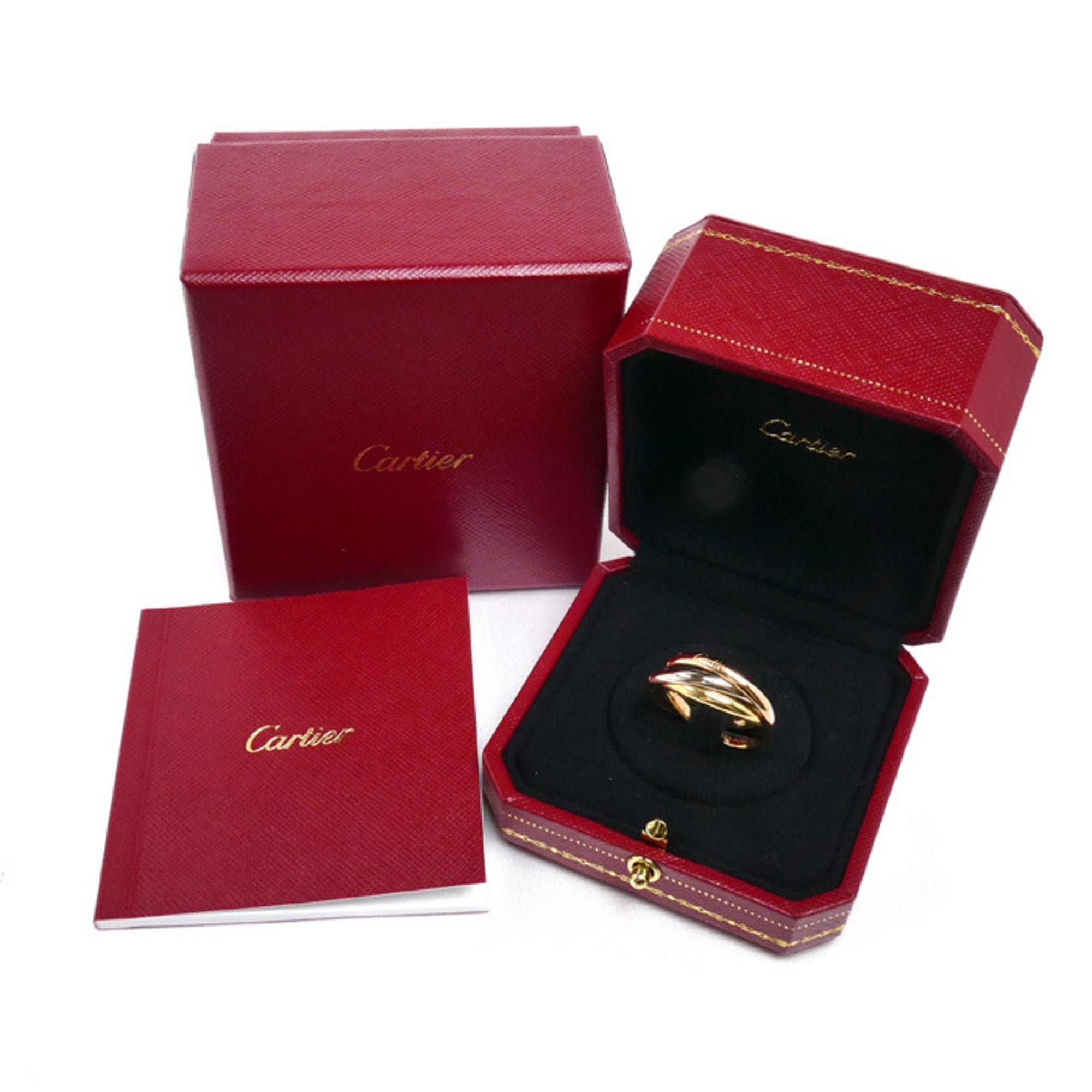 Cartier Yellow Gold (18K) Pink Gold (18K) White Gold (18K) Band Ring (Pre-Owned)