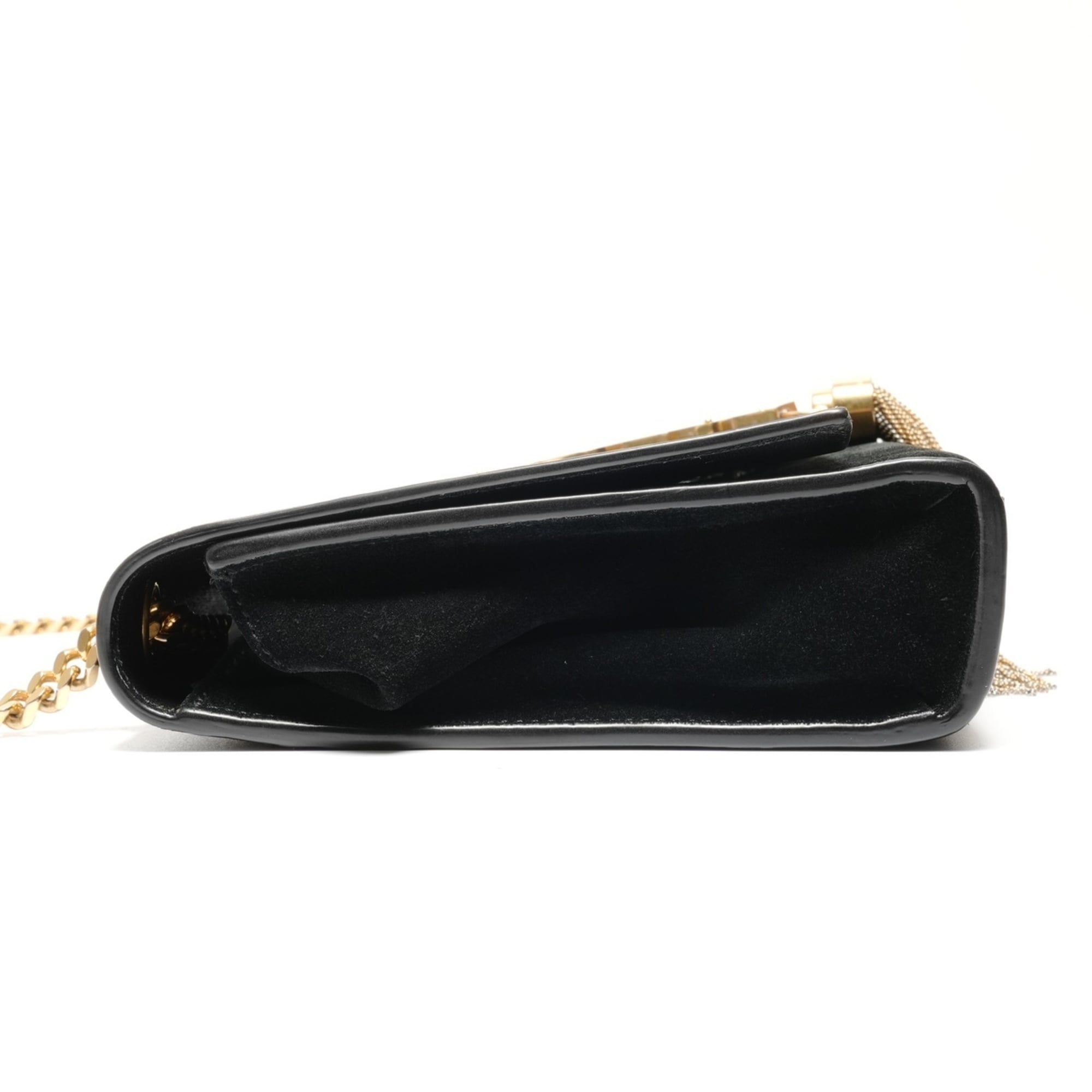 Yves Saint Laurent Black Suede Shoulder Bag (Pre-Owned)