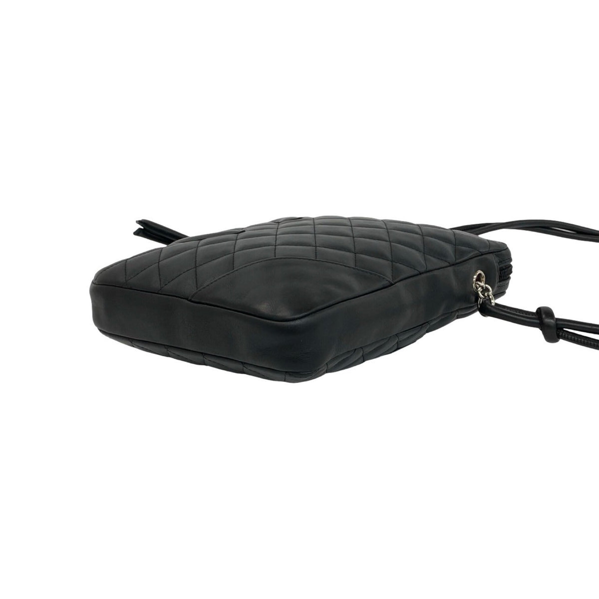 Chanel Black Leather Shoulder Bag (Pre-Owned)