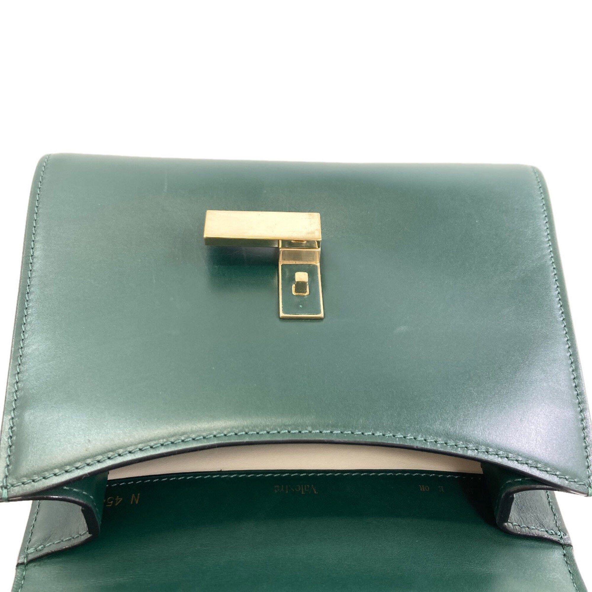 Valextra Green Handbag (Pre-Owned)