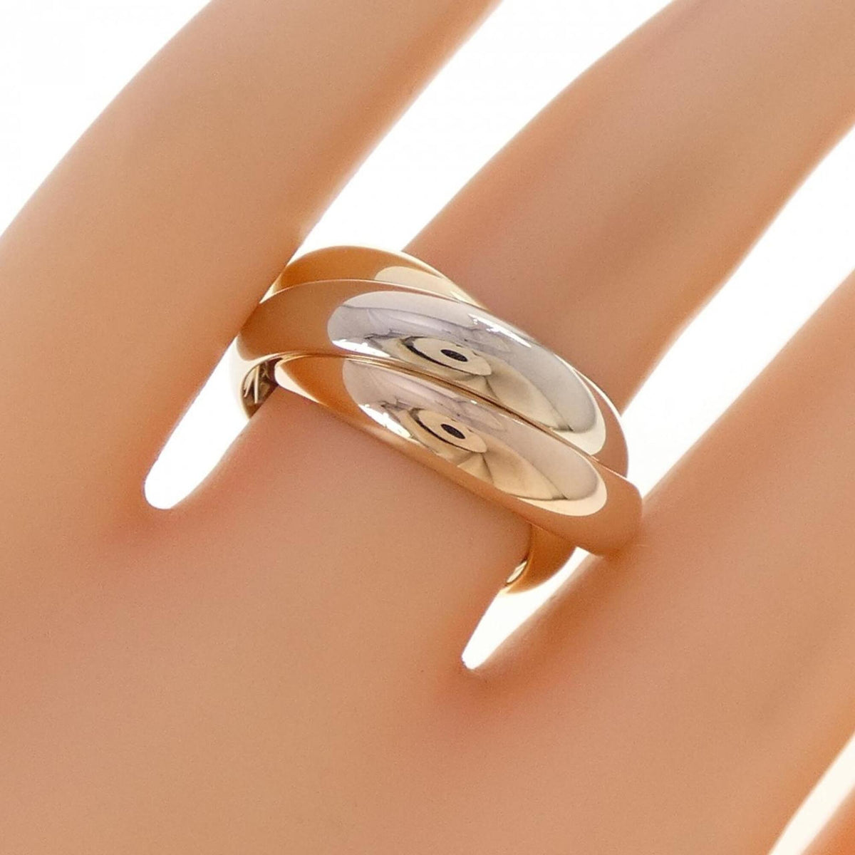 Cartier Yellow Gold (18K) Pink Gold (18K) White Gold (18K) Band Ring (Pre-Owned)