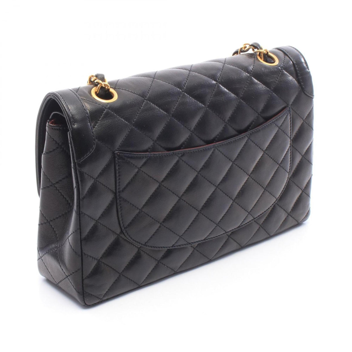 Chanel Black Leather Shoulder Bag (Pre-Owned)