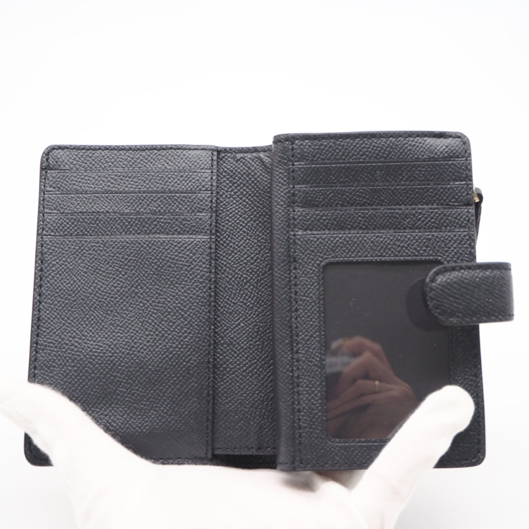 Coach Navy Wallet (Bi-Fold) (Pre-Owned)