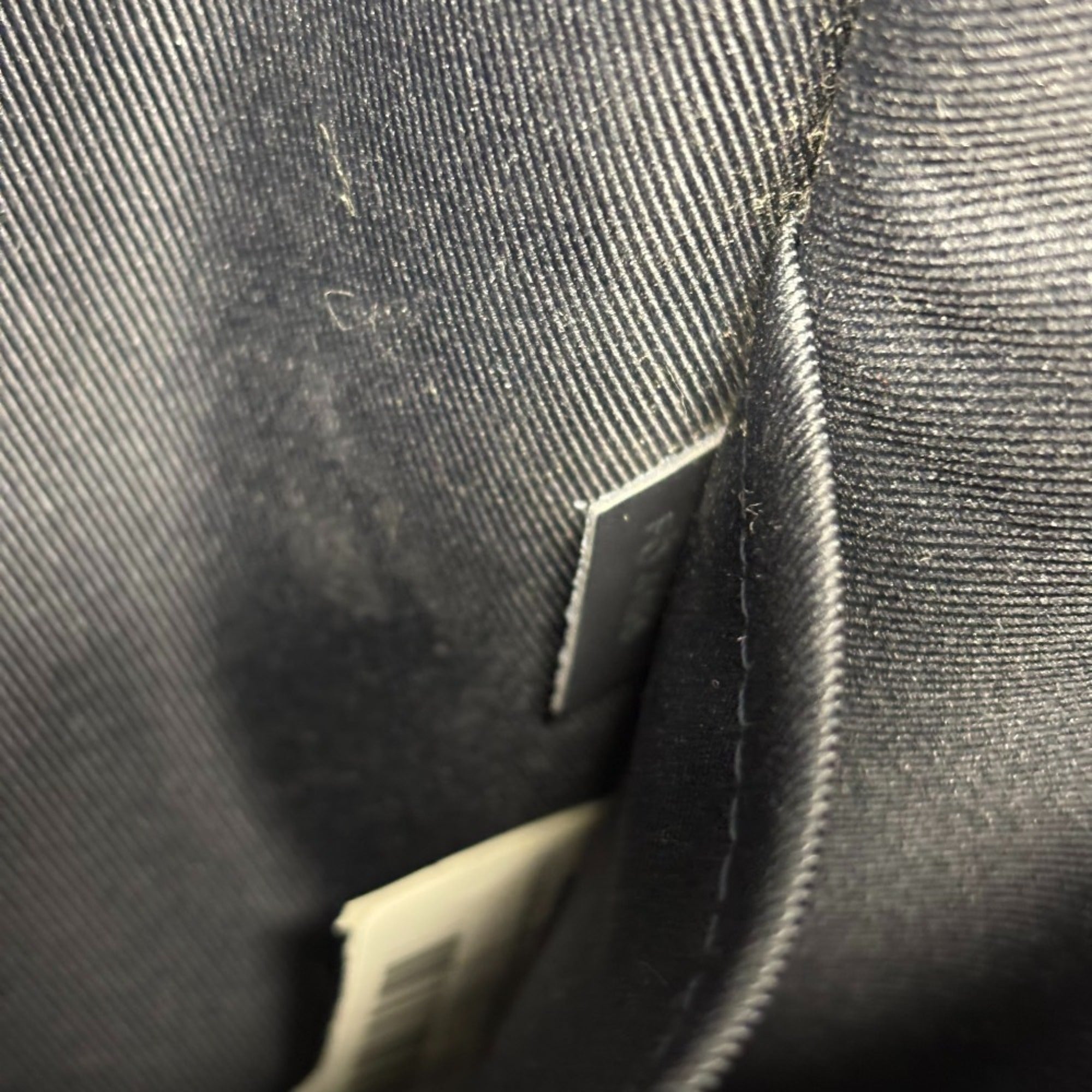 Louis Vuitton Navy Leather Shoulder Bag (Pre-Owned)