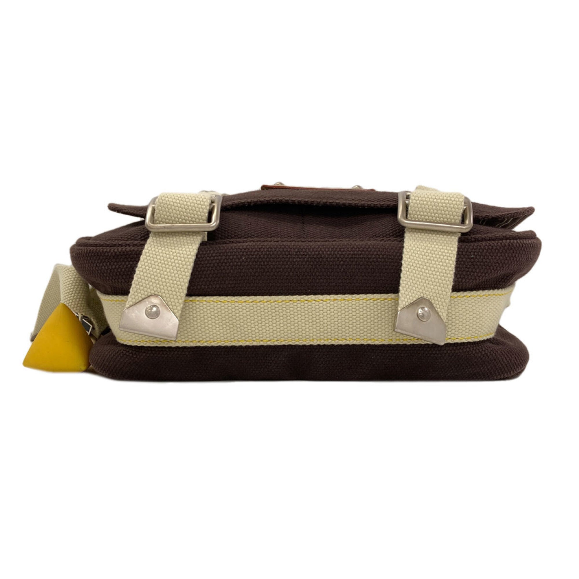 Louis Vuitton Brown Canvas Shoulder Bag (Pre-Owned)
