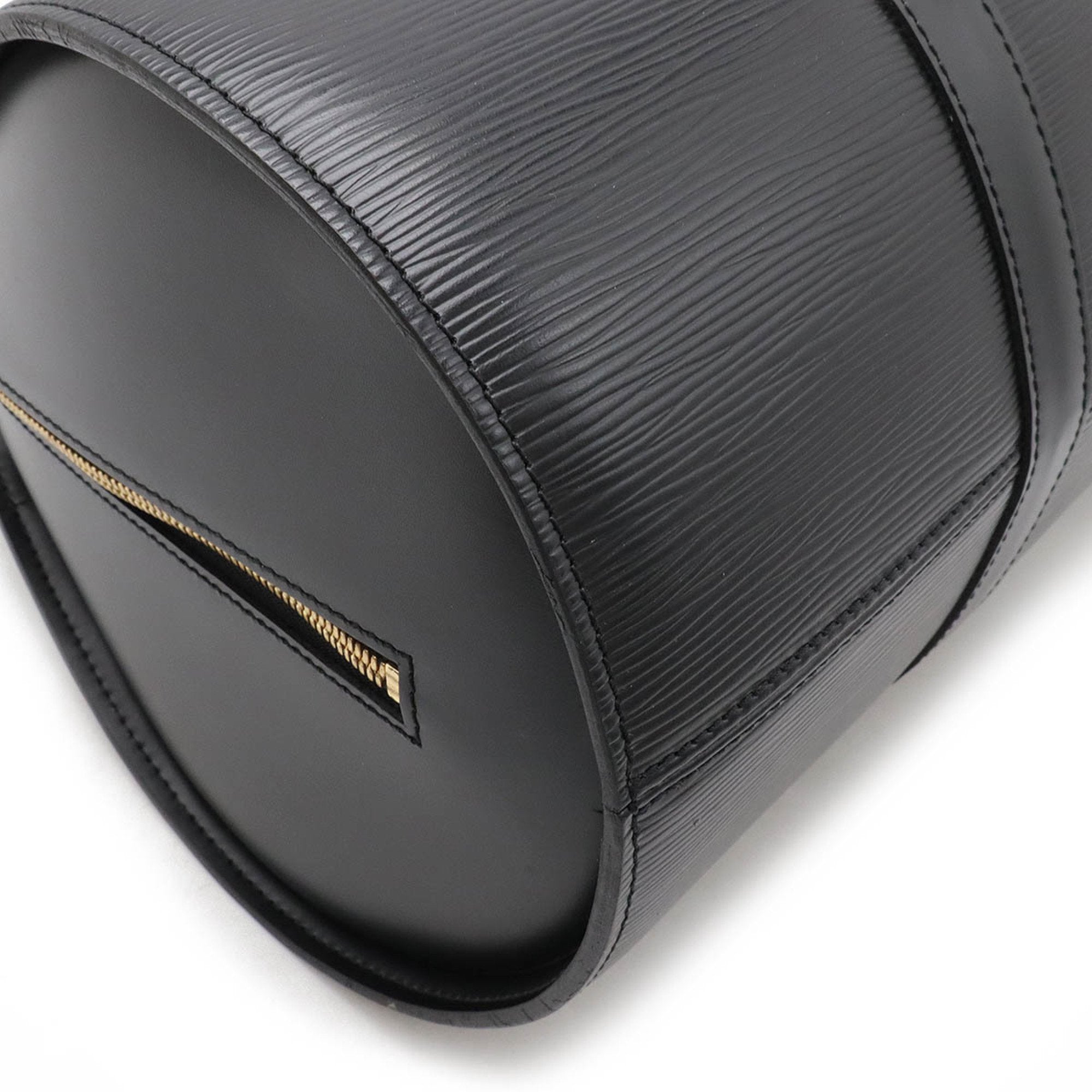 Louis Vuitton Noir Epi Leather Boston Bag Shoulder Bag (Pre-Owned)