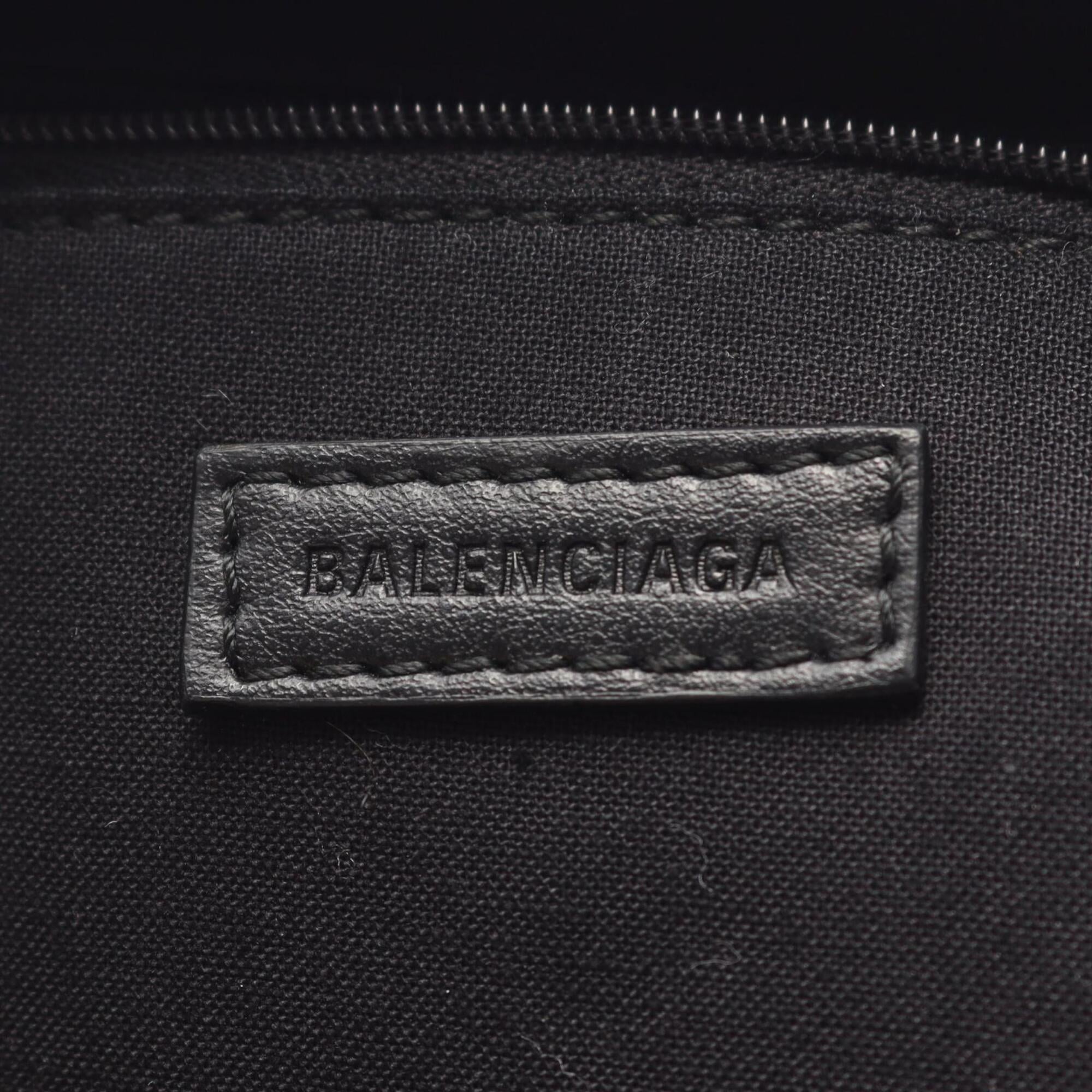 Balenciaga Black Nylon Backpack Handbag (Pre-Owned)