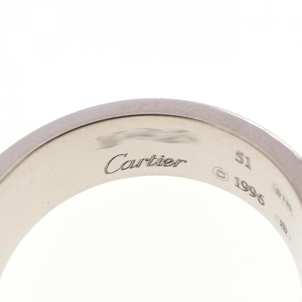Cartier White Gold (18K) Band Ring (Pre-Owned)