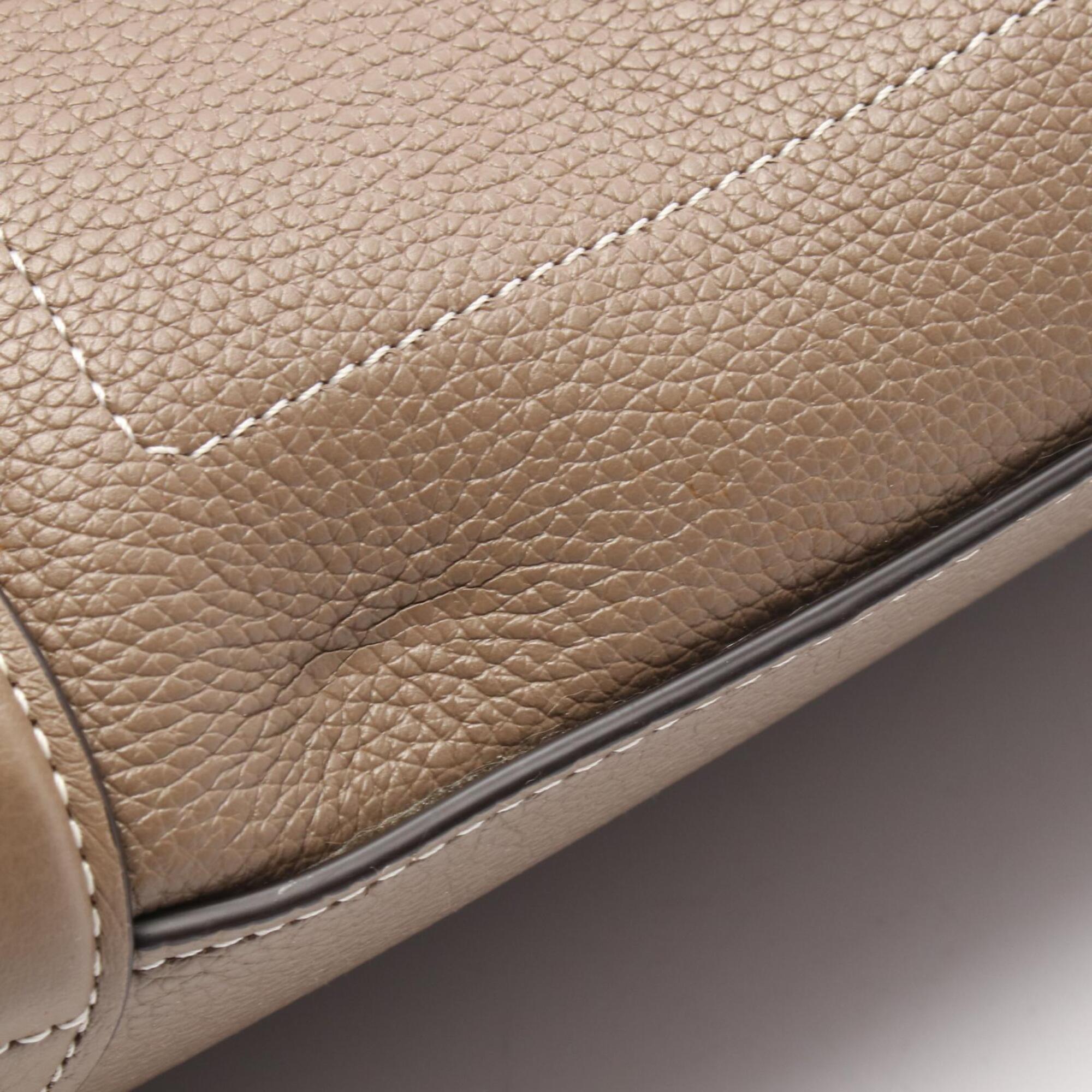 Celine Gray Leather Handbag (Pre-Owned)