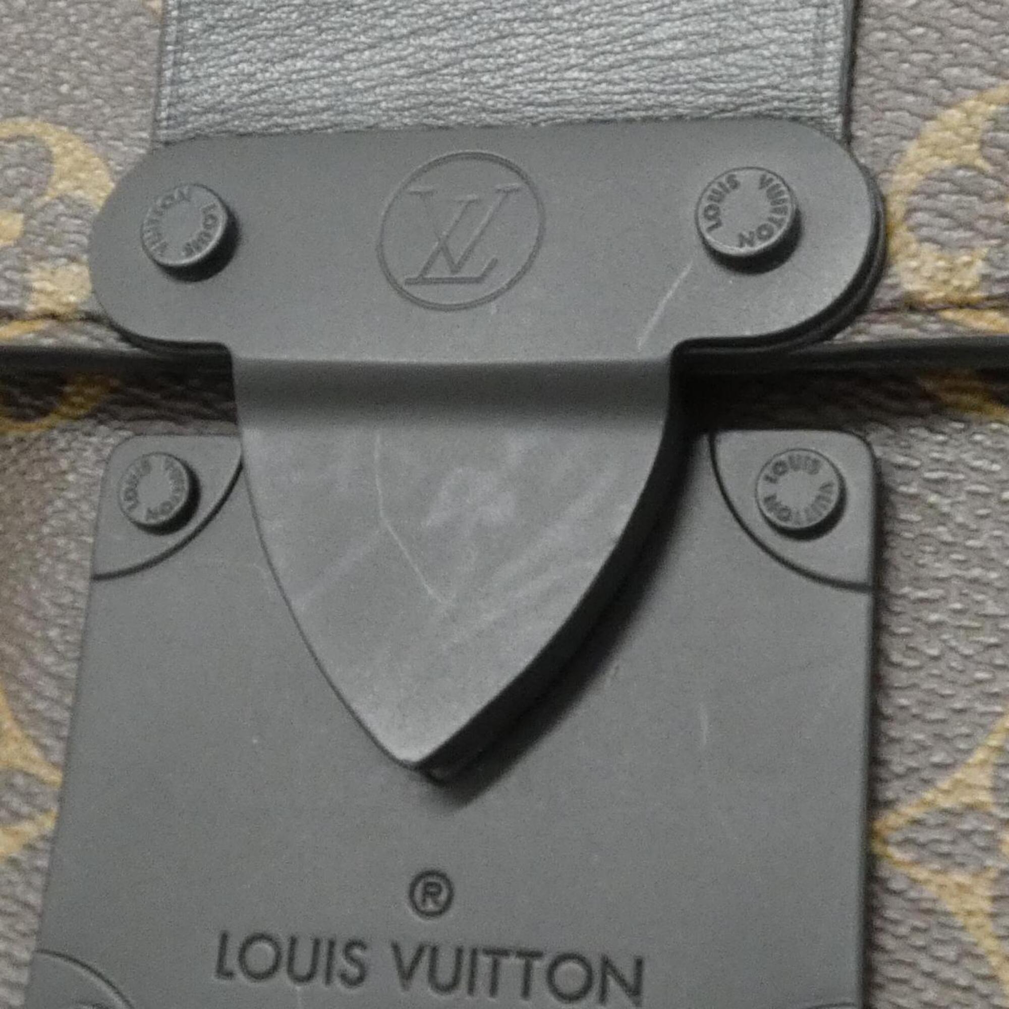 Louis Vuitton Marron Coated Canvas Handbag (Pre-Owned)