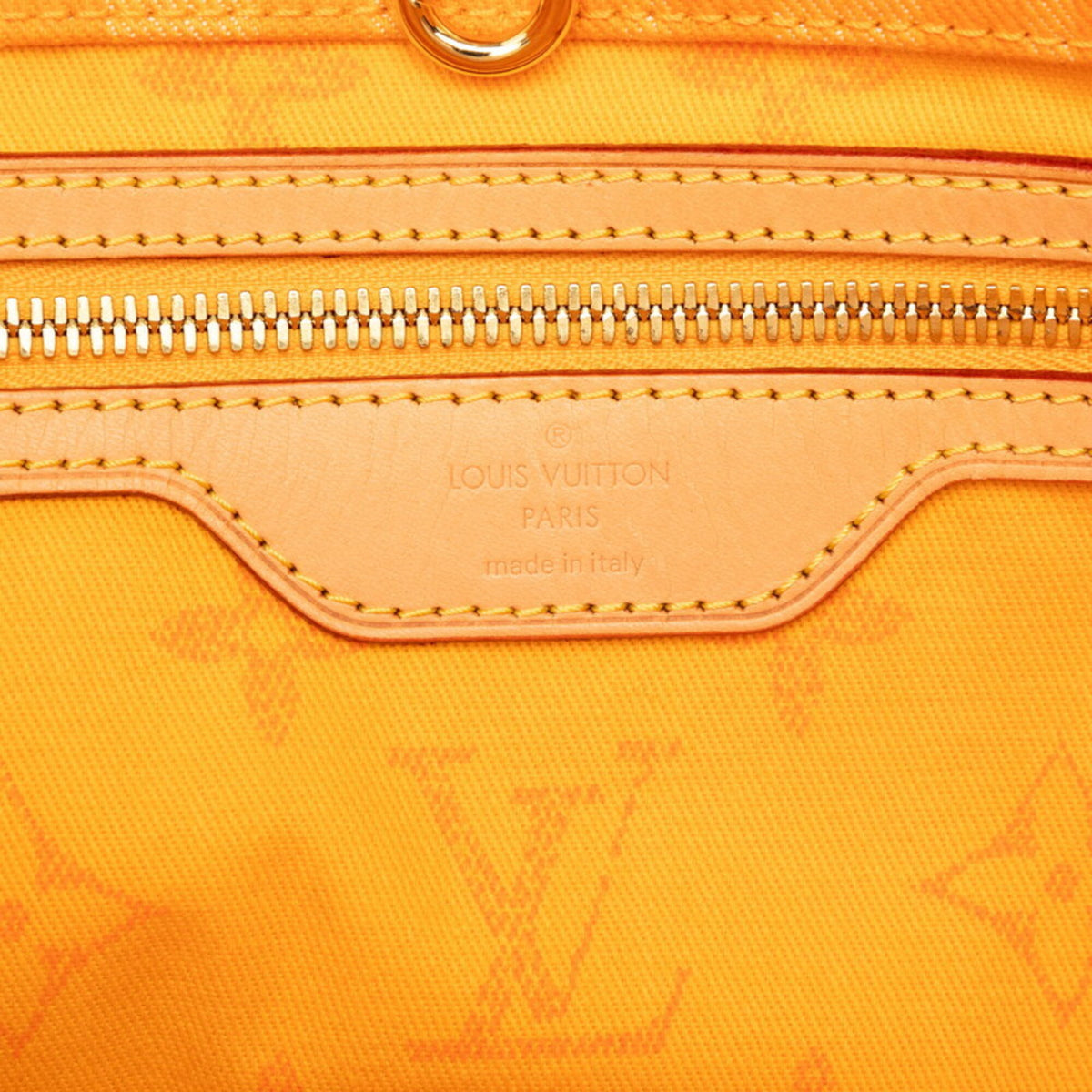 Louis Vuitton Jaune Passion Yellow Canvas Leather Shoulder Bag Tote Bag (Pre-Owned)