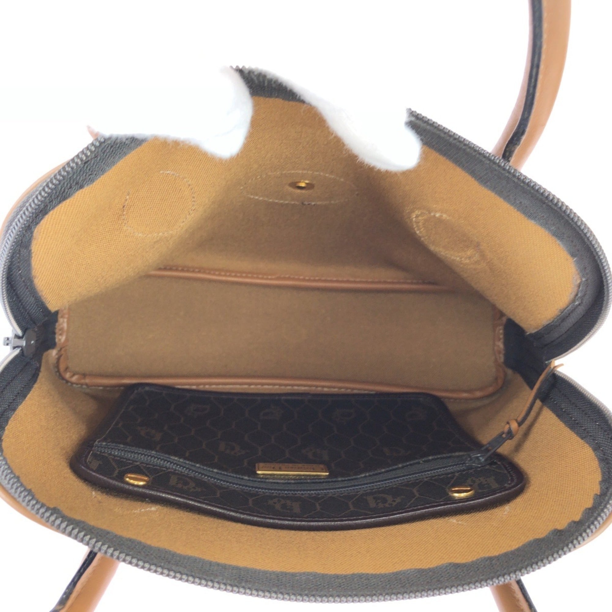 Christian Dior Brown Pvc Handbag (Pre-Owned)