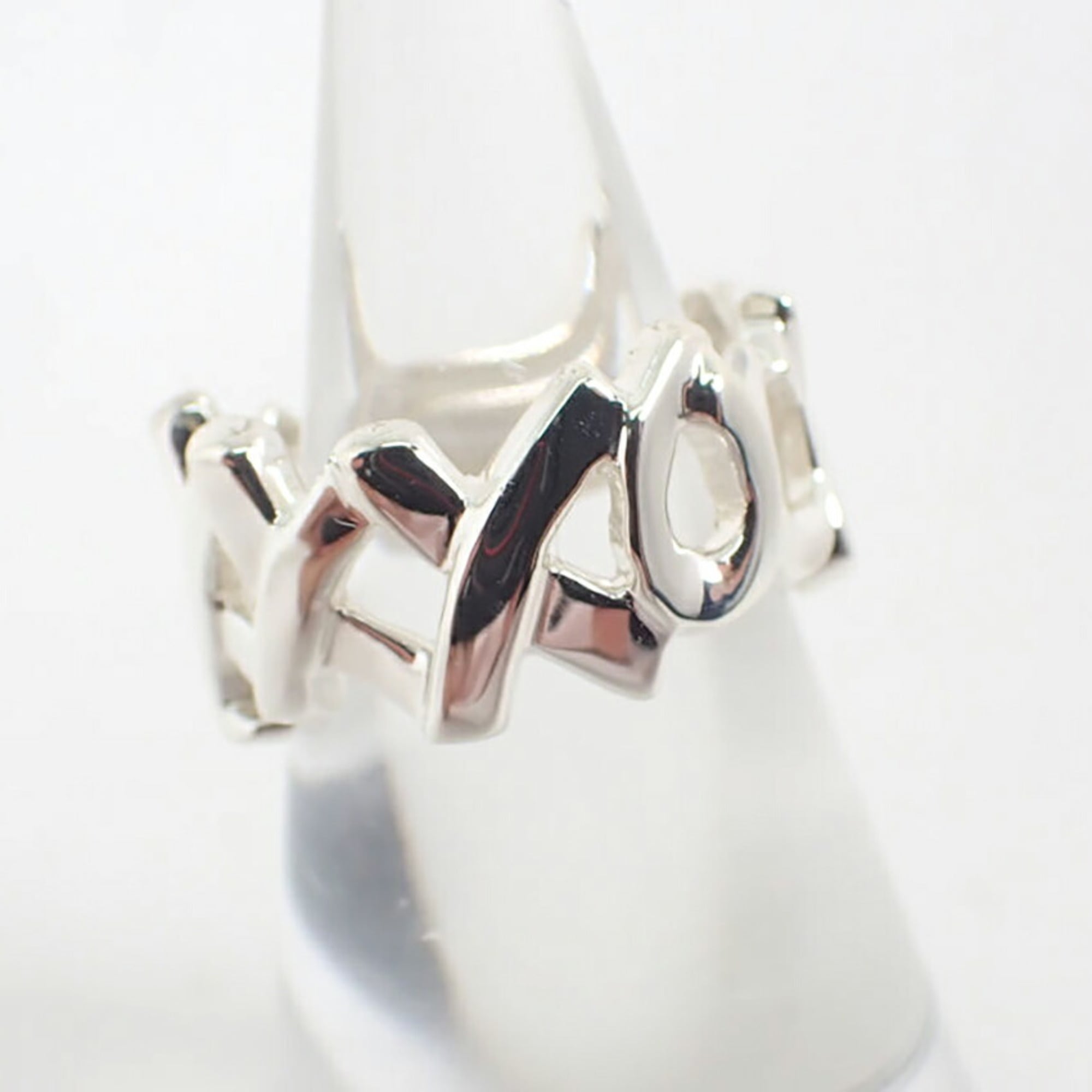 Tiffany Sterling Silver 925 Band Ring (Pre-Owned)